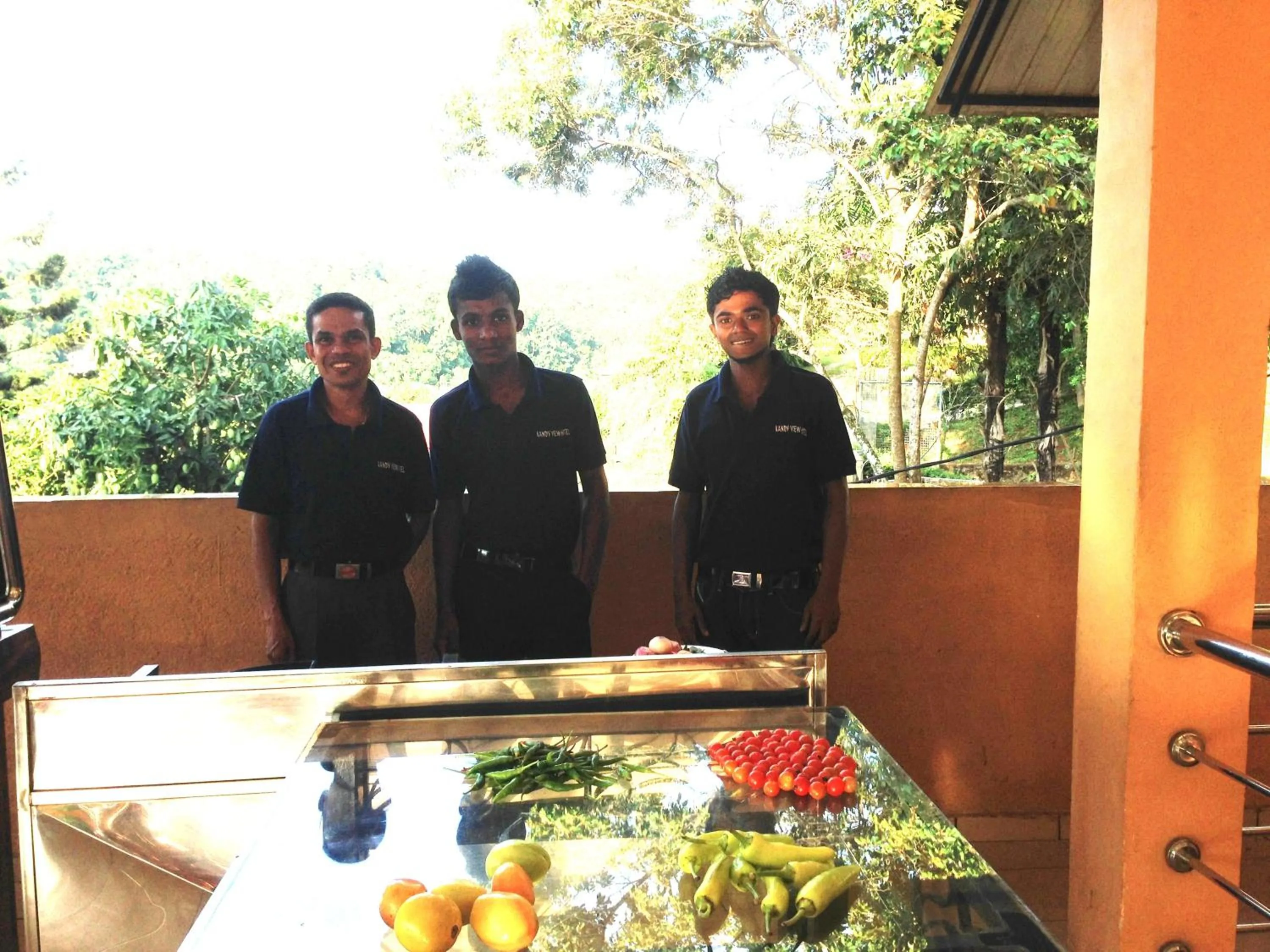 Buffet breakfast in Kandy View Hotel