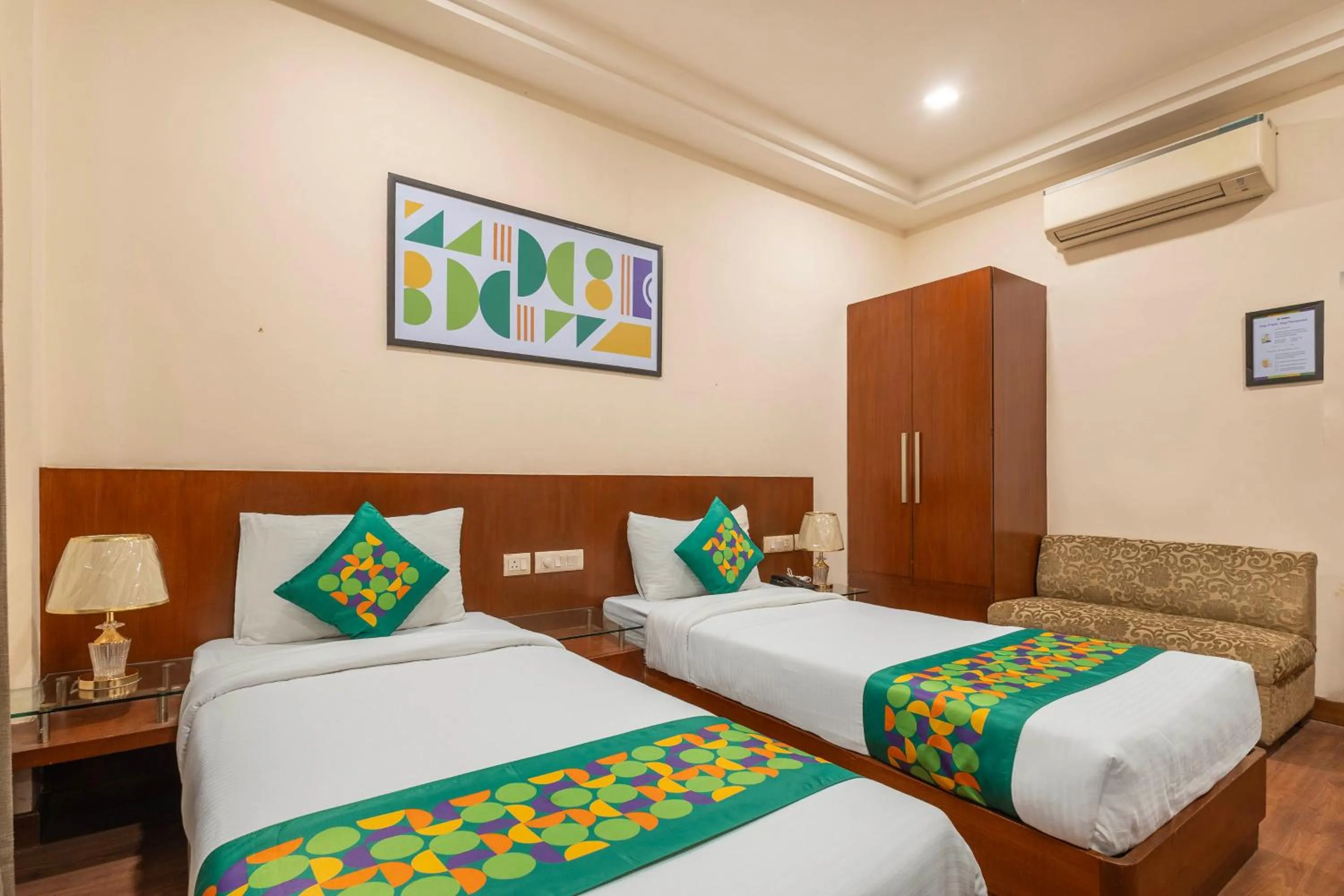 Bedroom, Bed in Treebo Royal Star