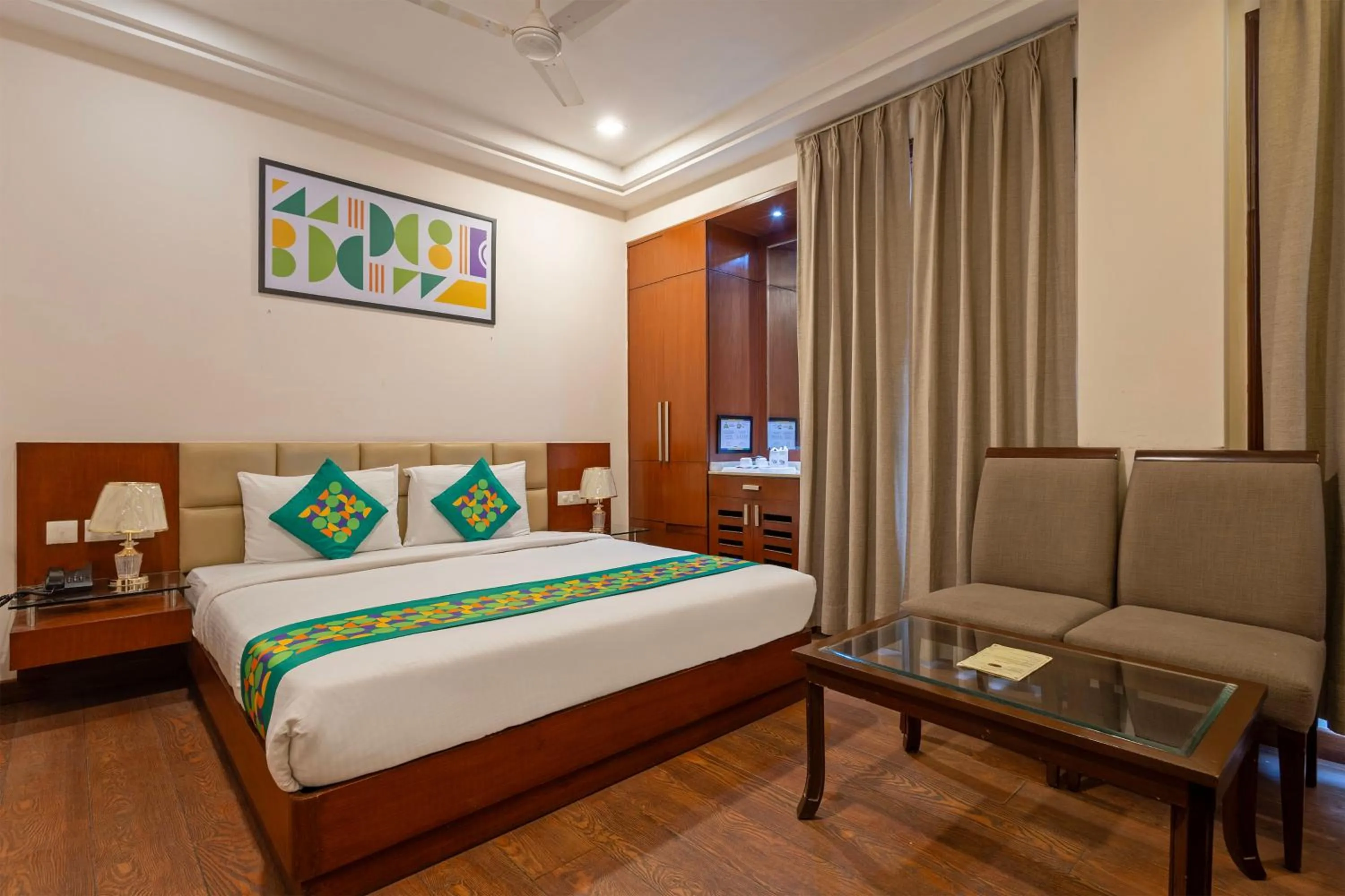 Bedroom, Bed in Treebo Royal Star