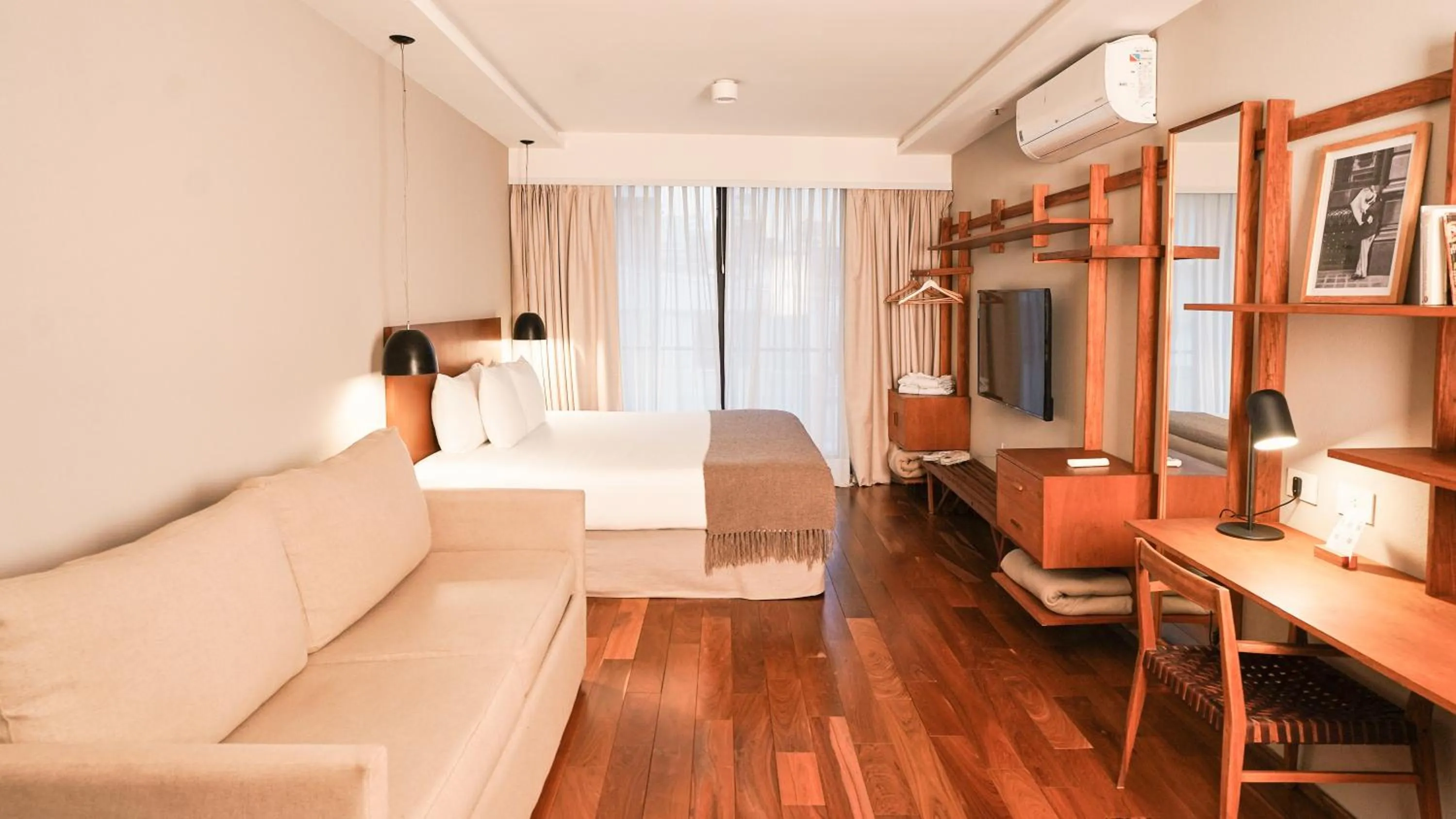 Bedroom, Bed in AQ Tailored Suites