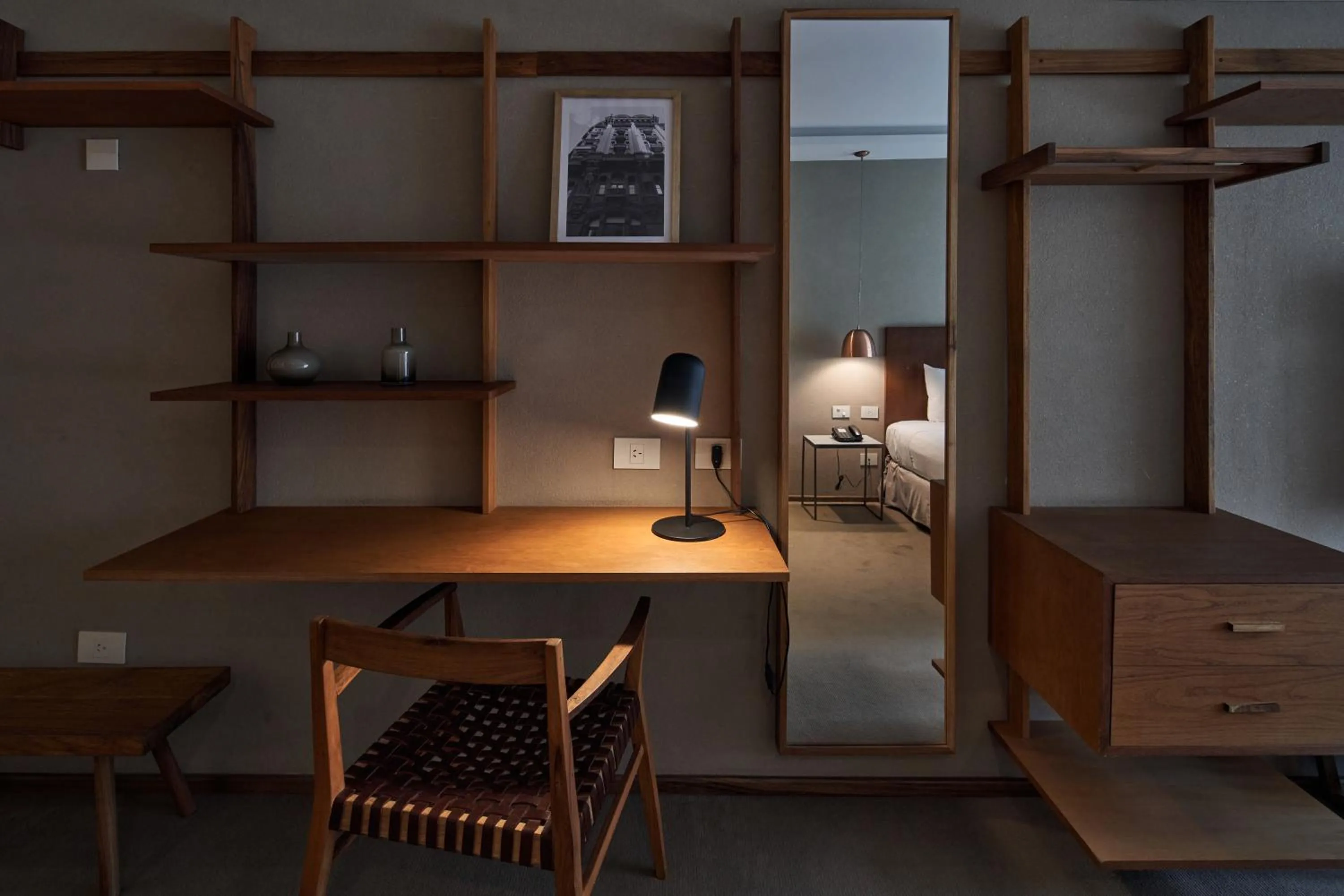 Bedroom in AQ Tailored Suites