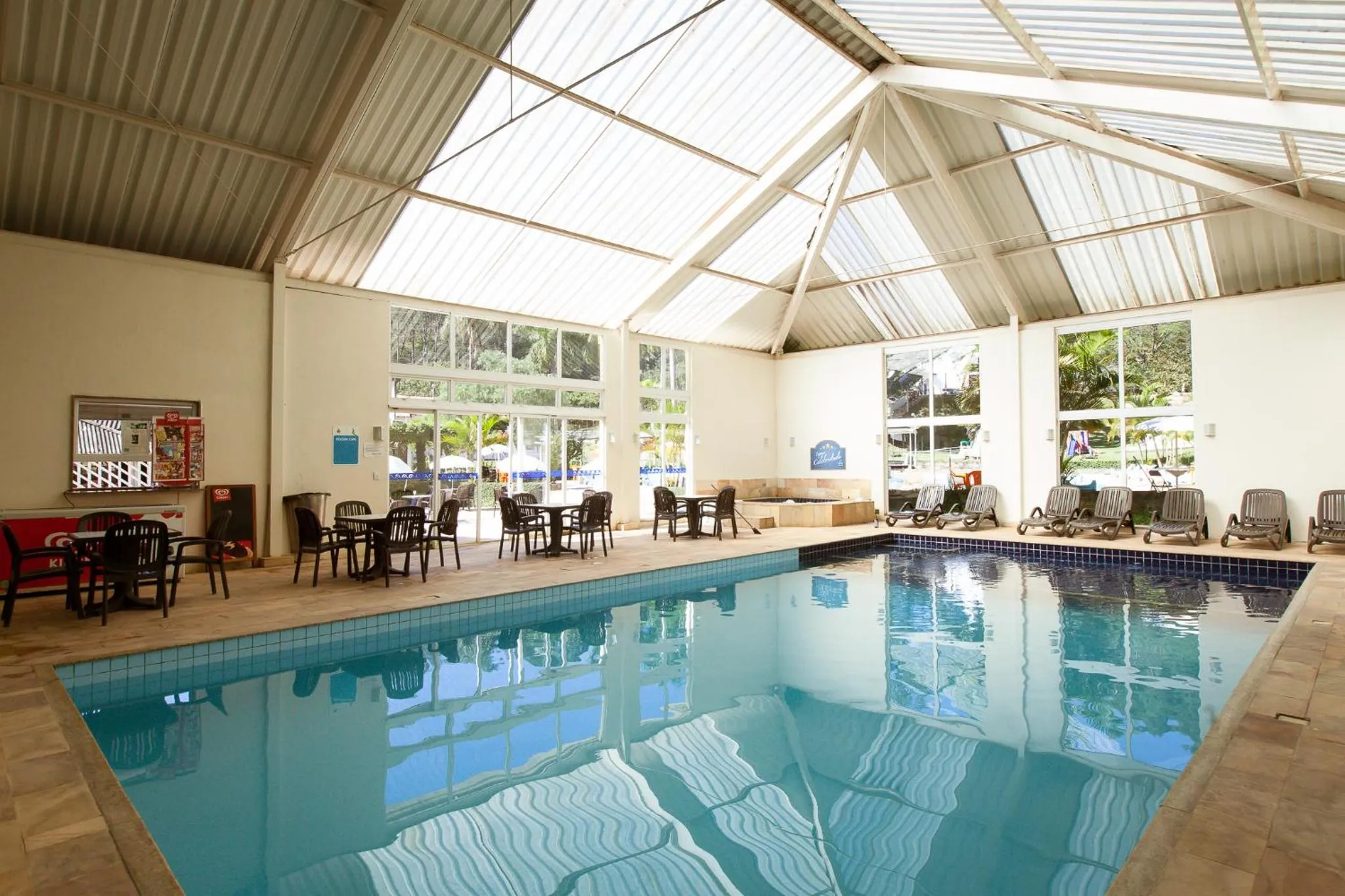 Swimming pool in Hotel Fazenda Santa Barbara