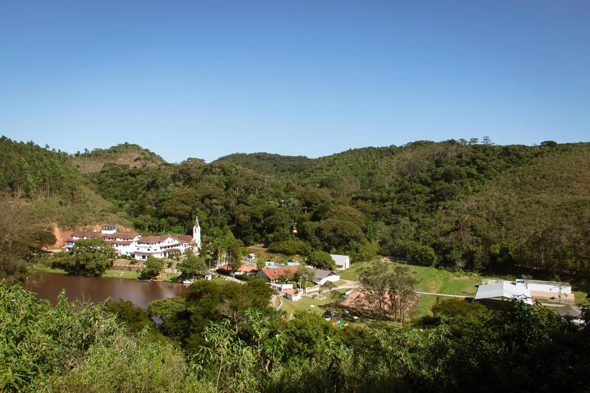 Bird's eye view in Hotel Fazenda Santa Barbara