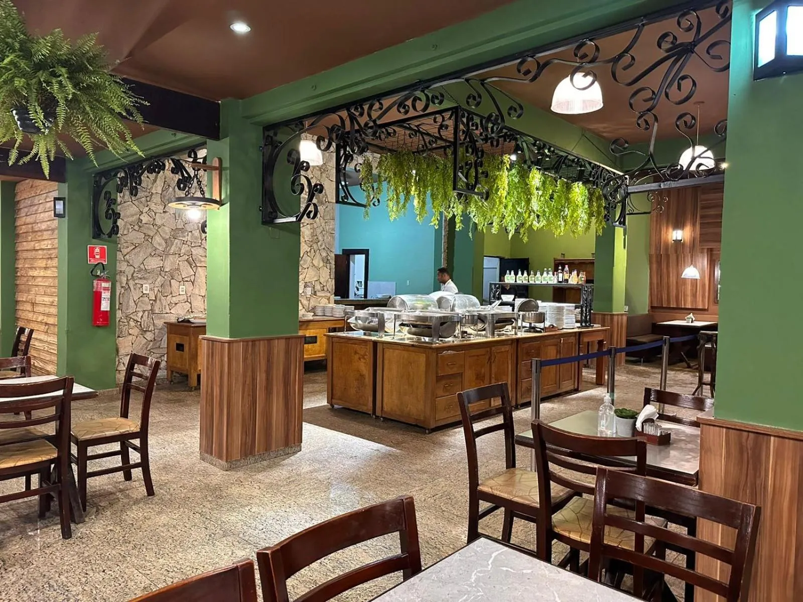 Restaurant/places to eat in Hotel Fazenda Santa Barbara