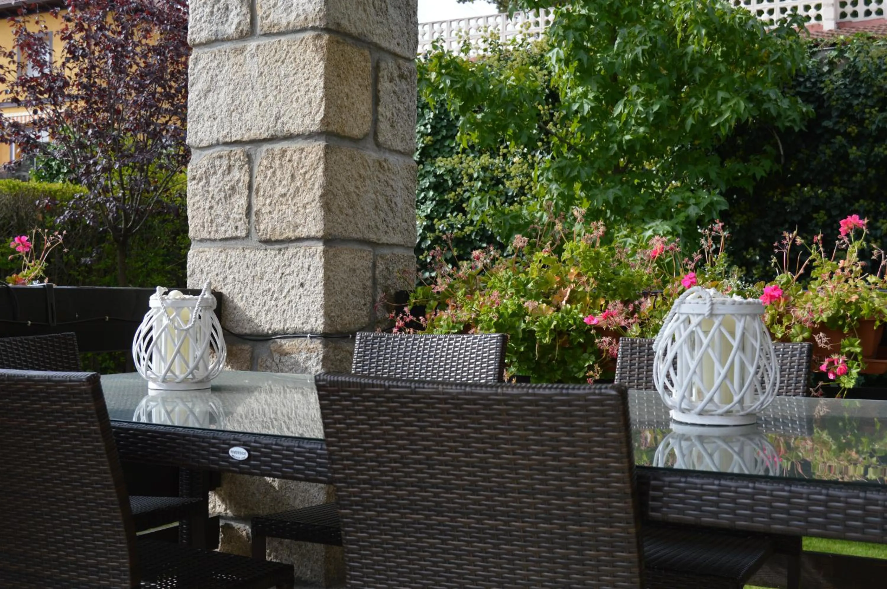 Garden in Posada Rural La Flor