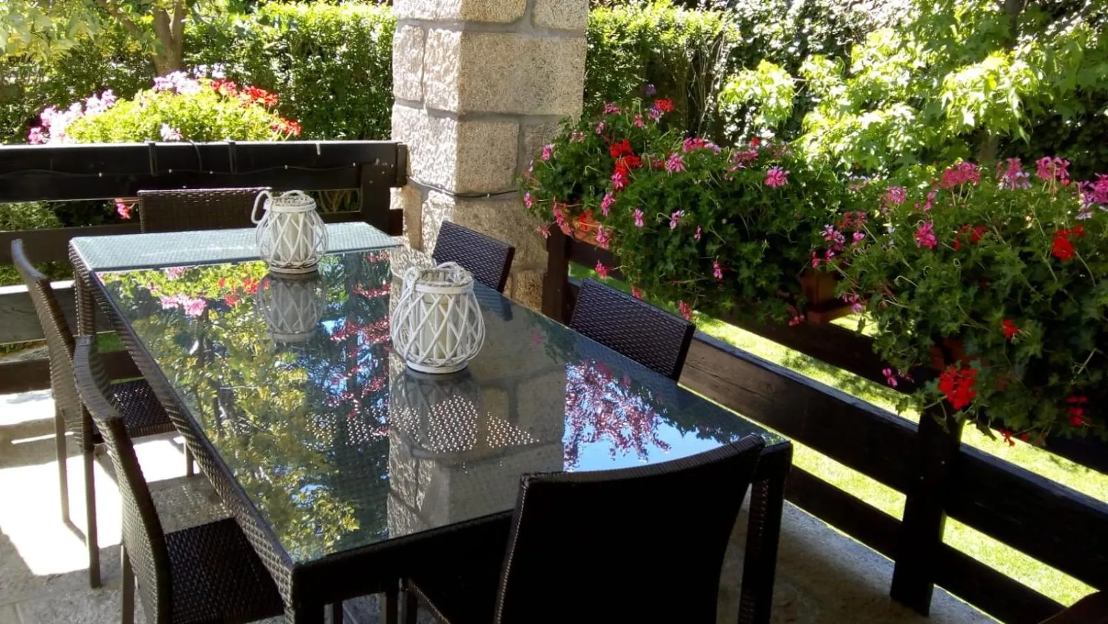 Balcony/Terrace in Posada Rural La Flor