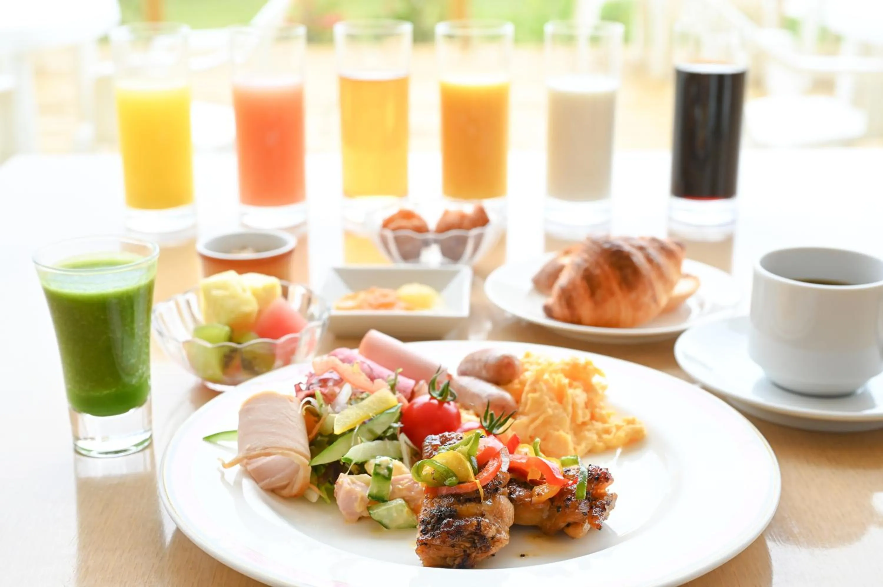 Breakfast in Beach Hotel Sunshine Ishigakijima