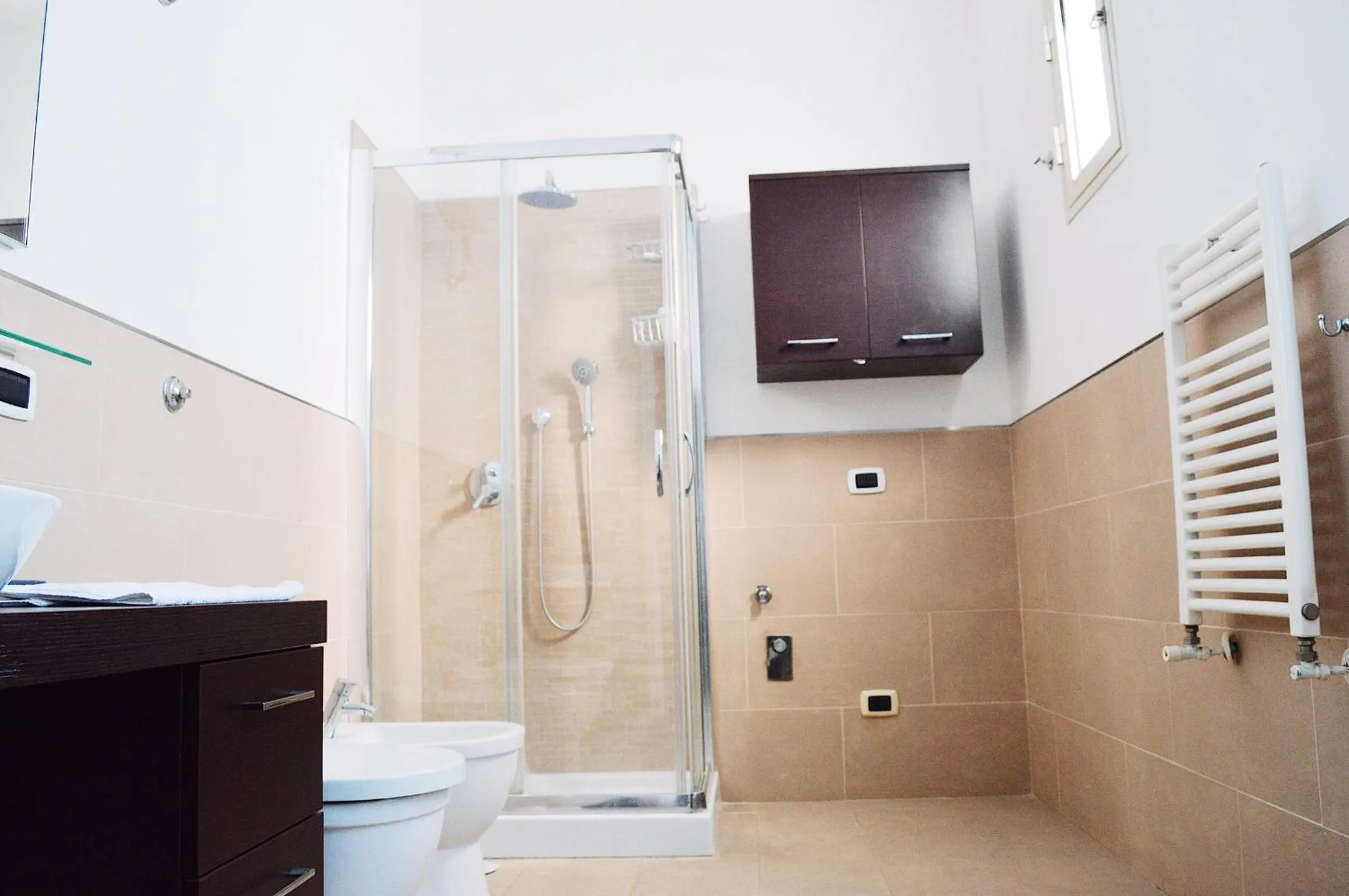 Shower in Civico Vesuvio B&B