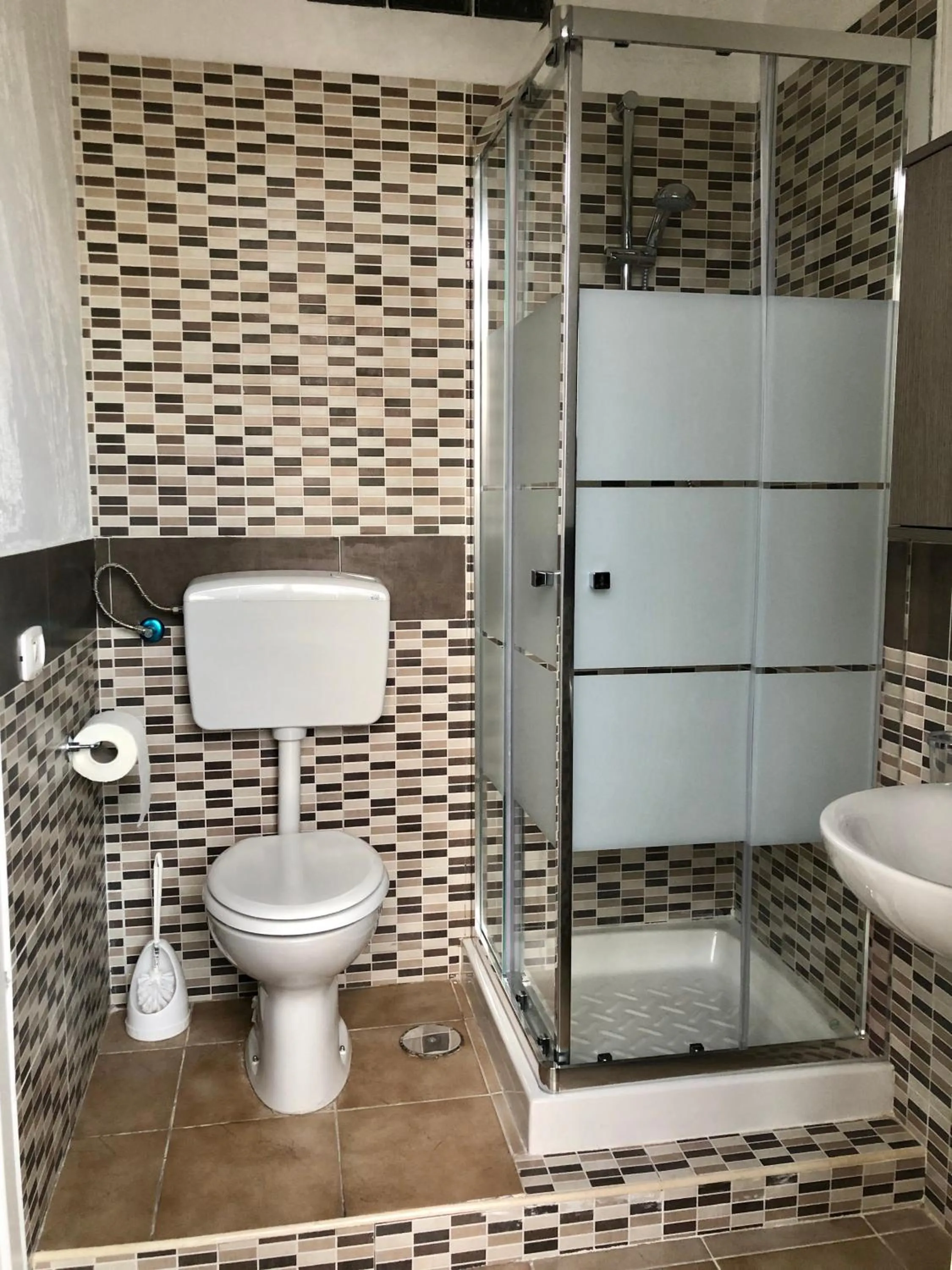 Shower in Civico Vesuvio B&B