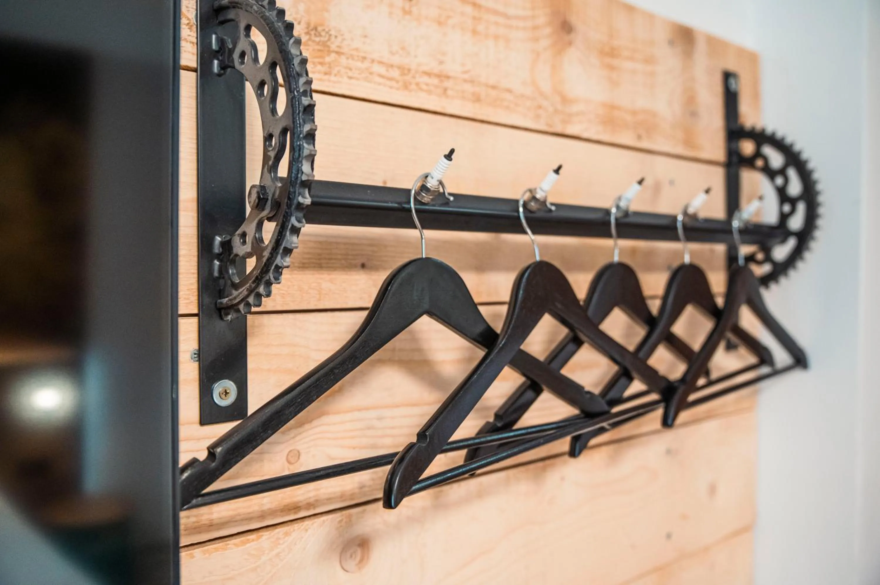 wardrobe in Three Dolphins Hotel with a Rooftop terracе