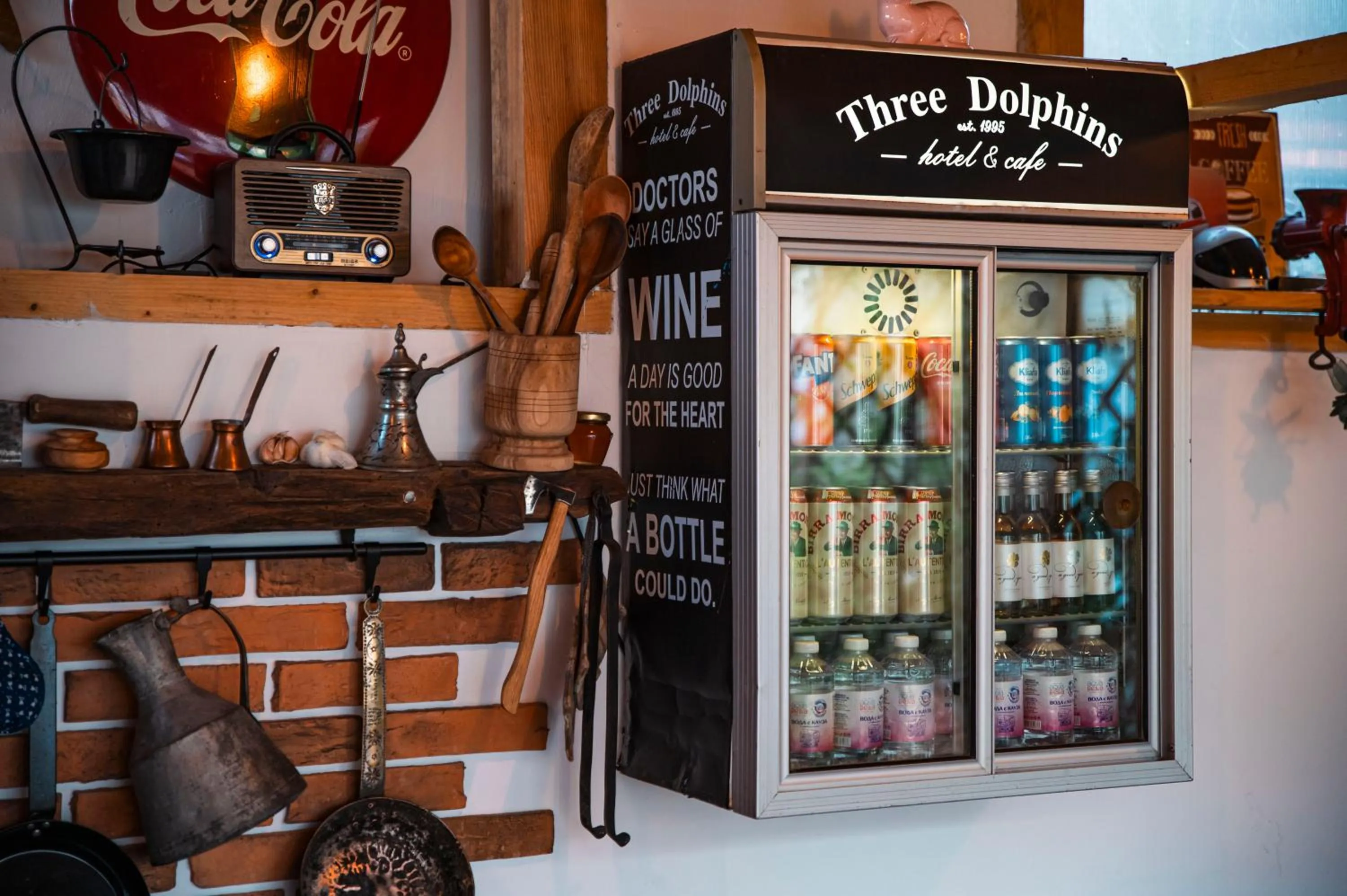 Balcony/Terrace in Three Dolphins Hotel with a Rooftop terracе