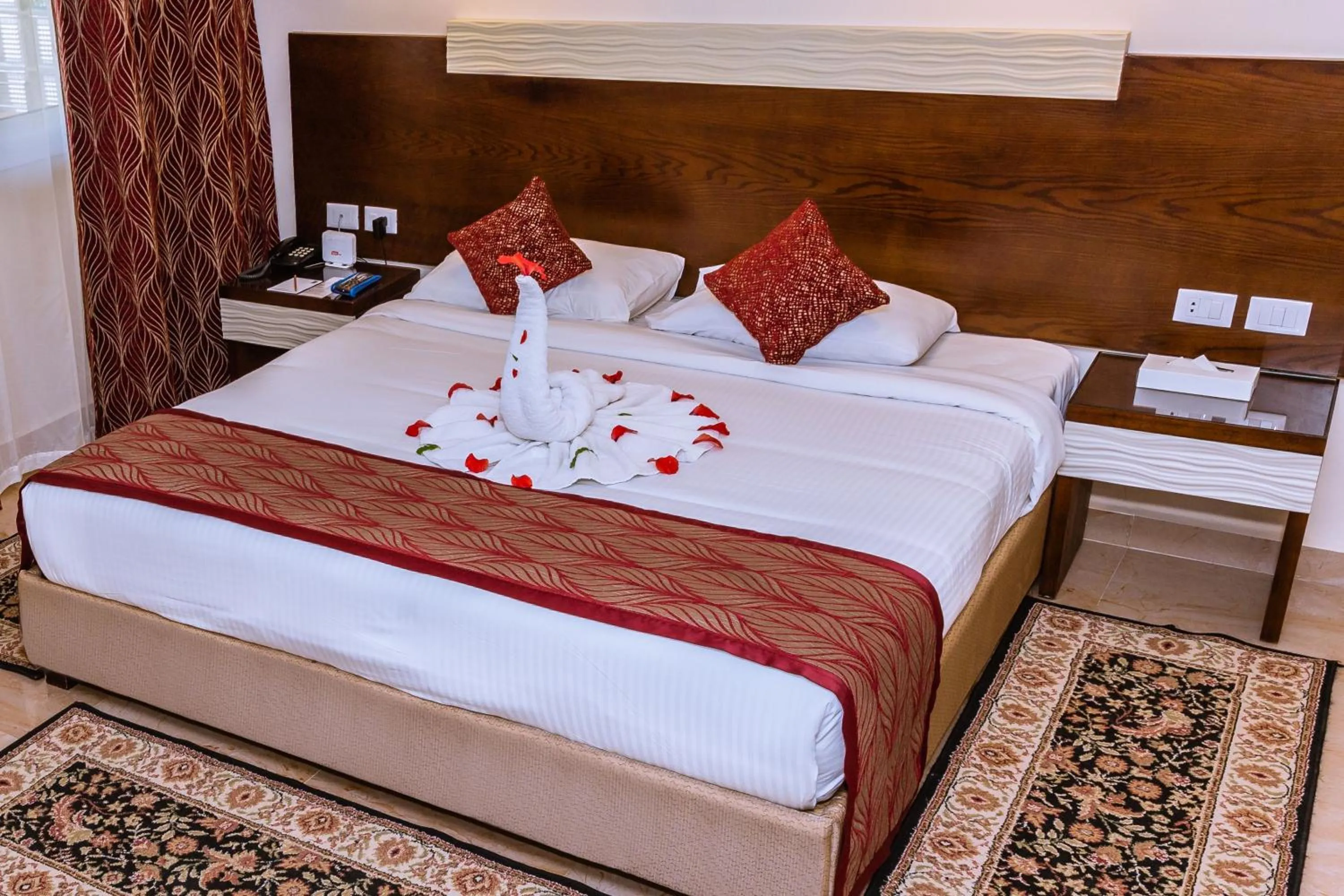 Bed in Golden Beach Resort