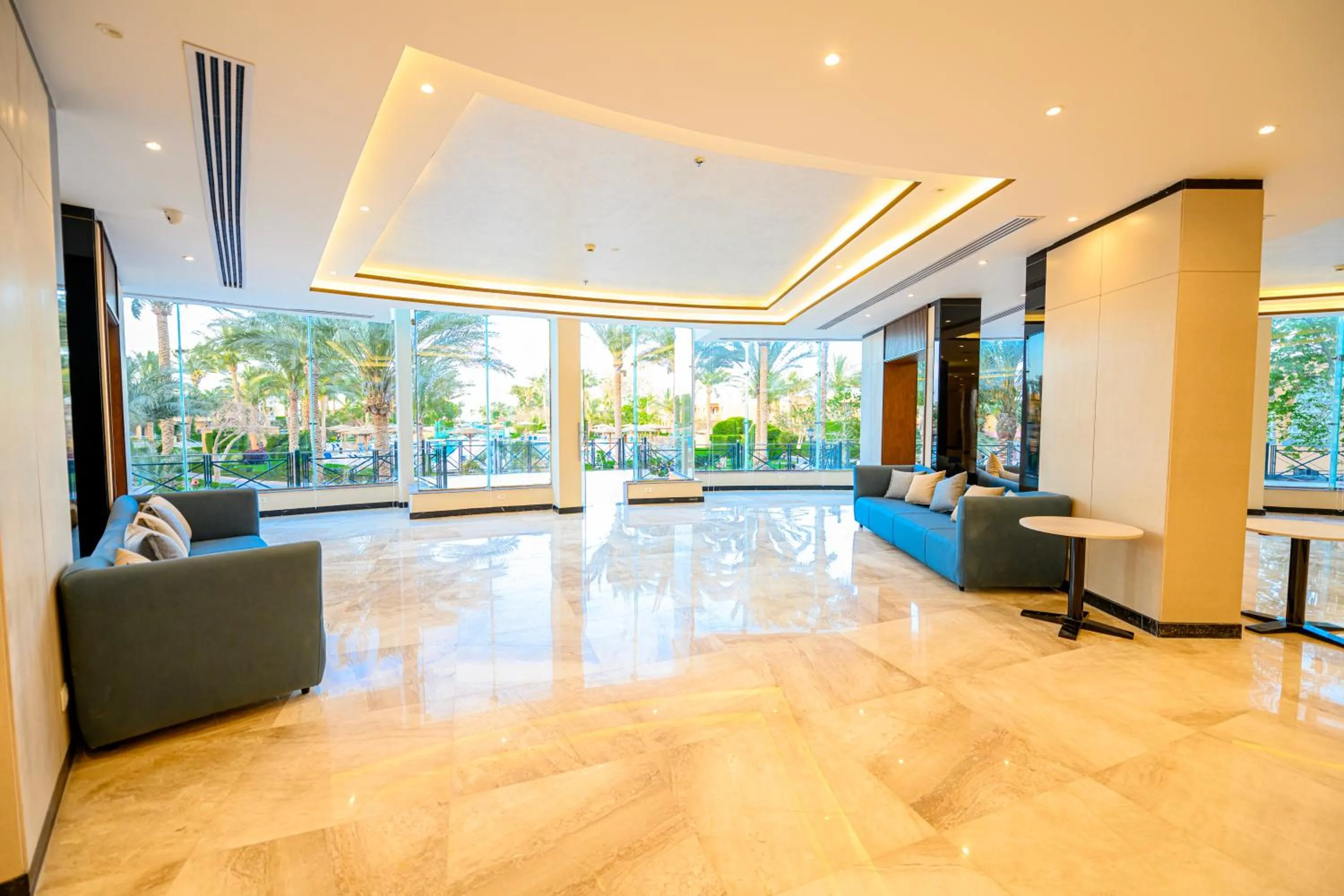 Seating area in Golden Beach Resort