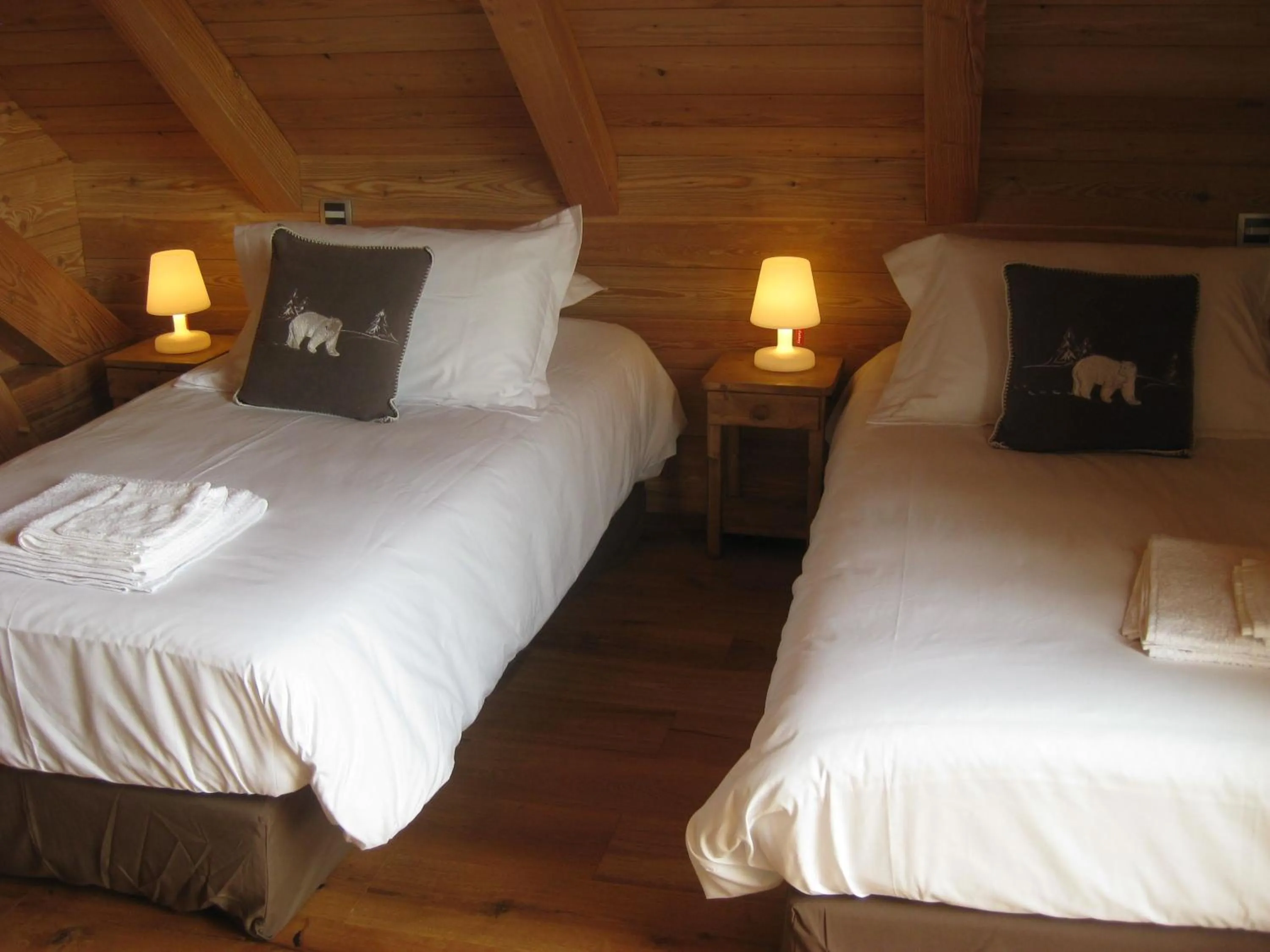 Bed in Chambres d'hôtes La Vercouline