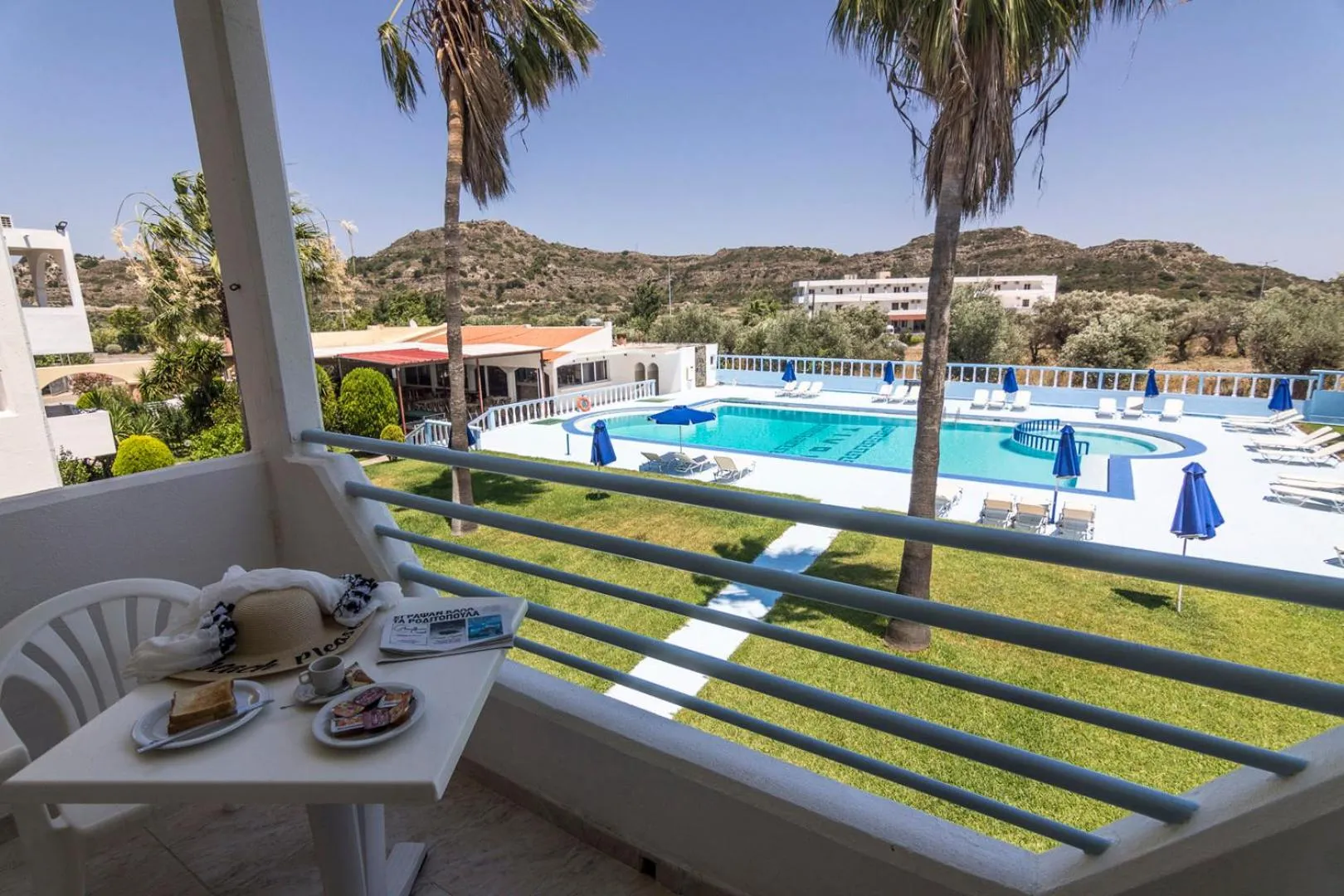 Pool view in Tivoli Hotel