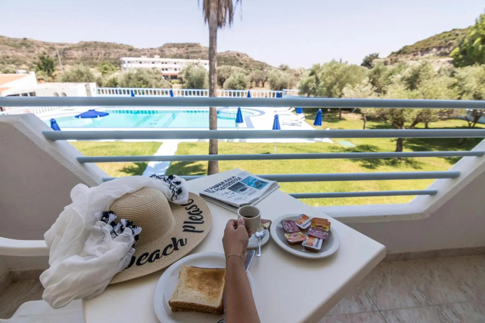 Balcony/Terrace in Tivoli Hotel