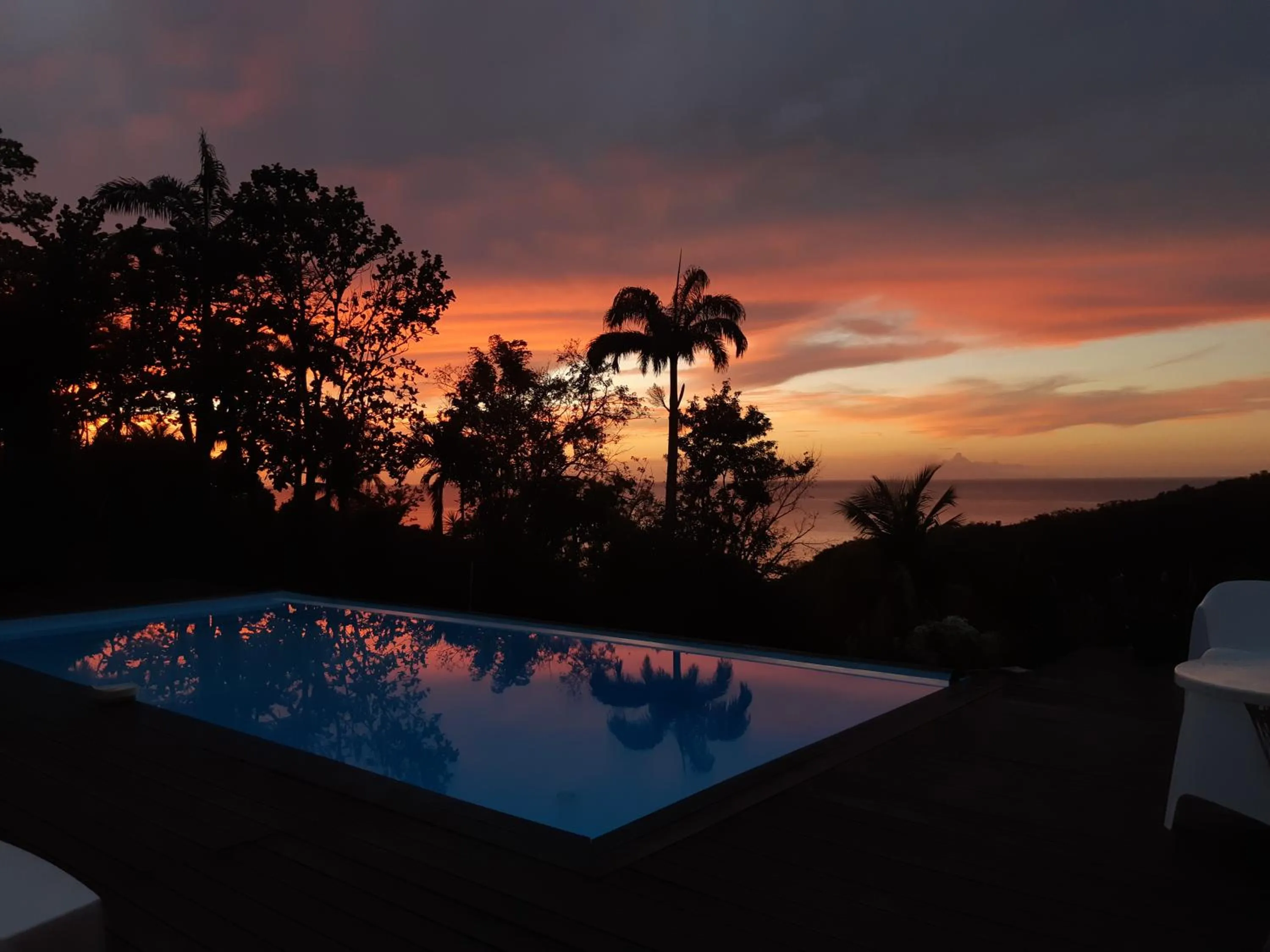 Mountain view in Domaine Choco Vanille