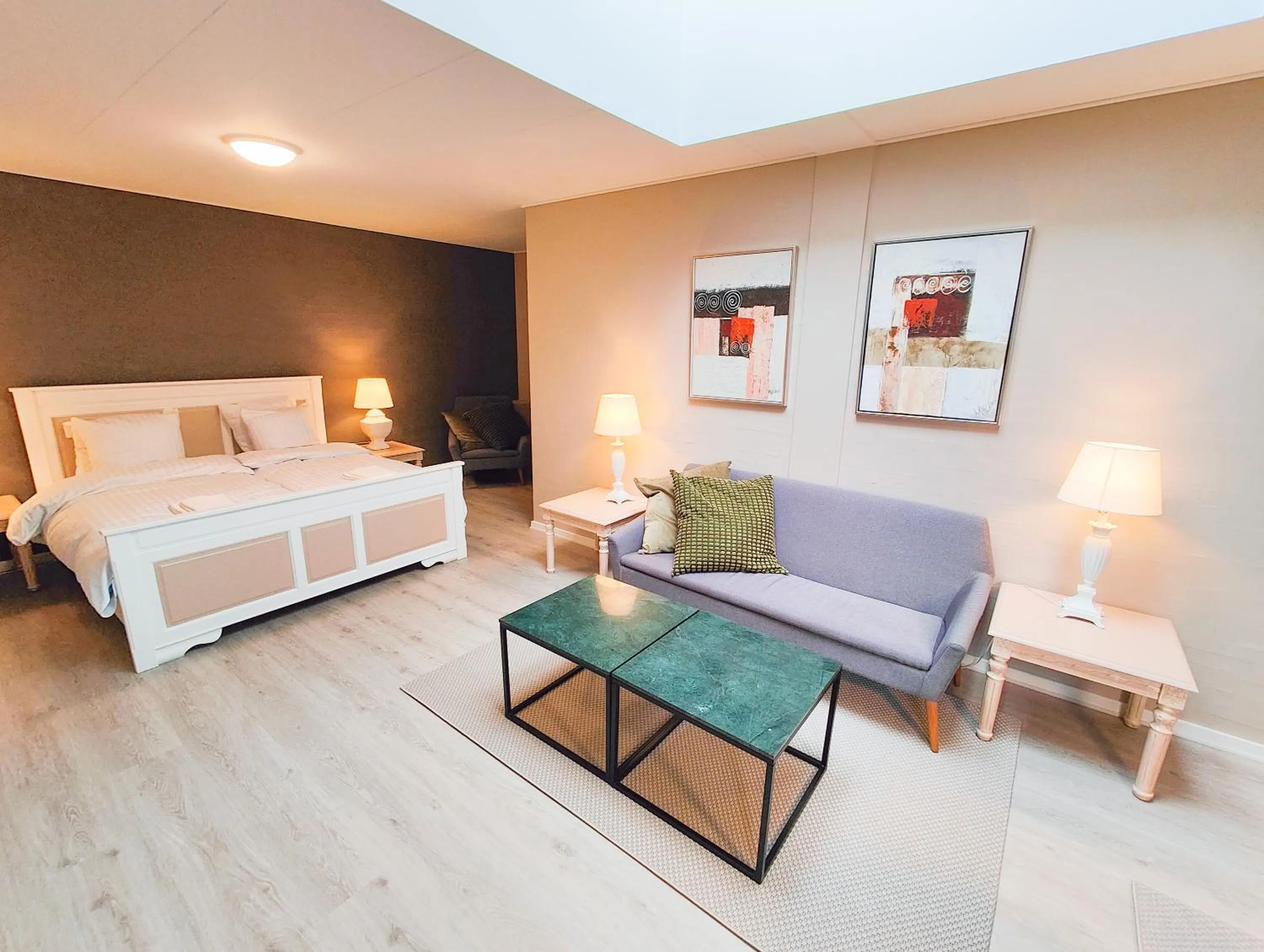 Bed in Rønnes Hotel