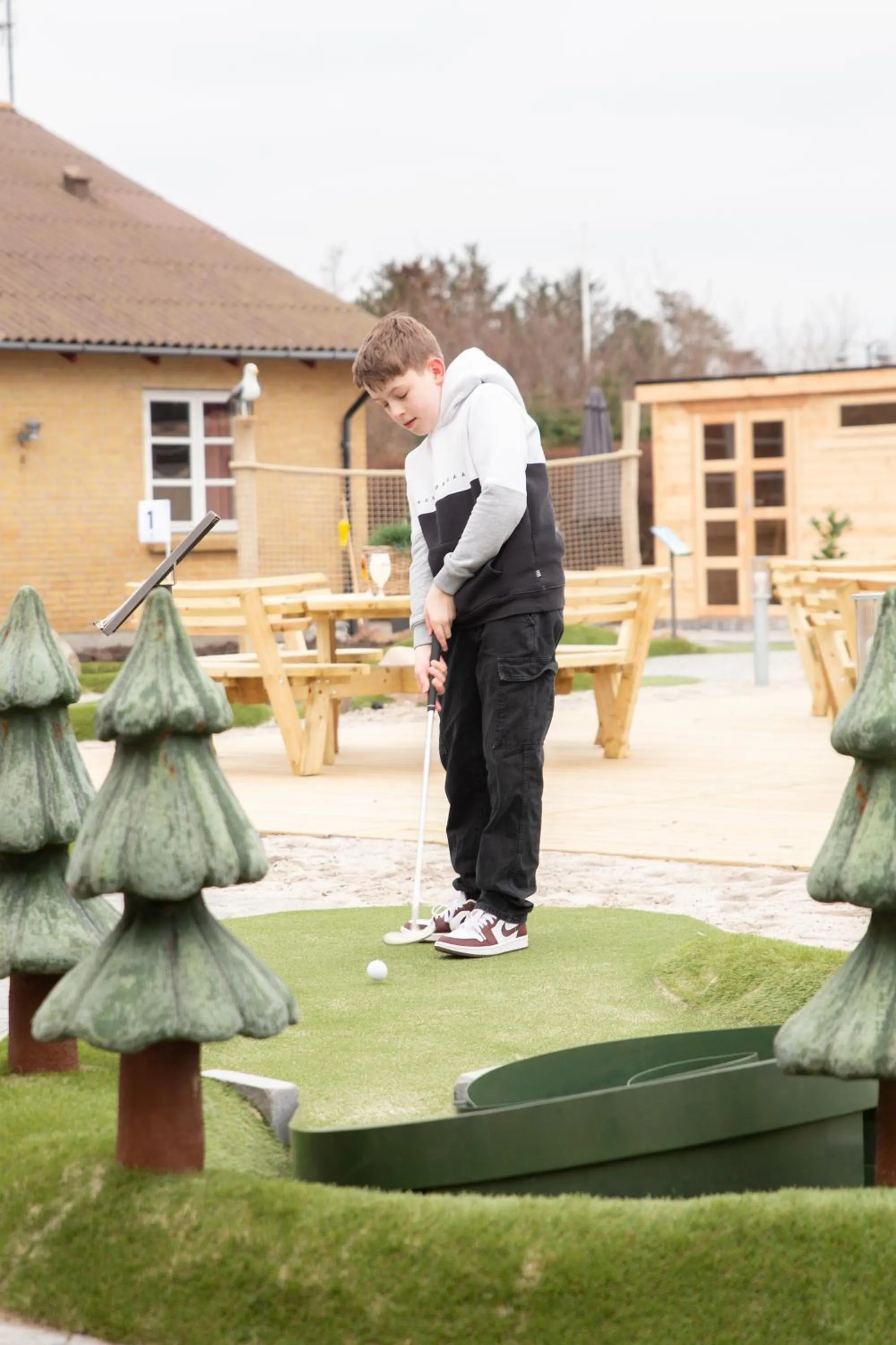 Minigolf in Rønnes Hotel