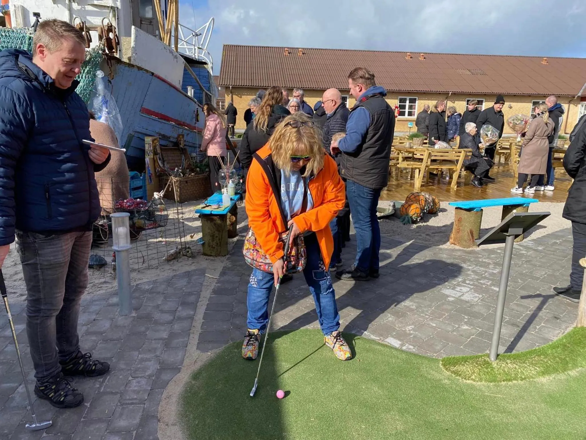 Minigolf in Rønnes Hotel