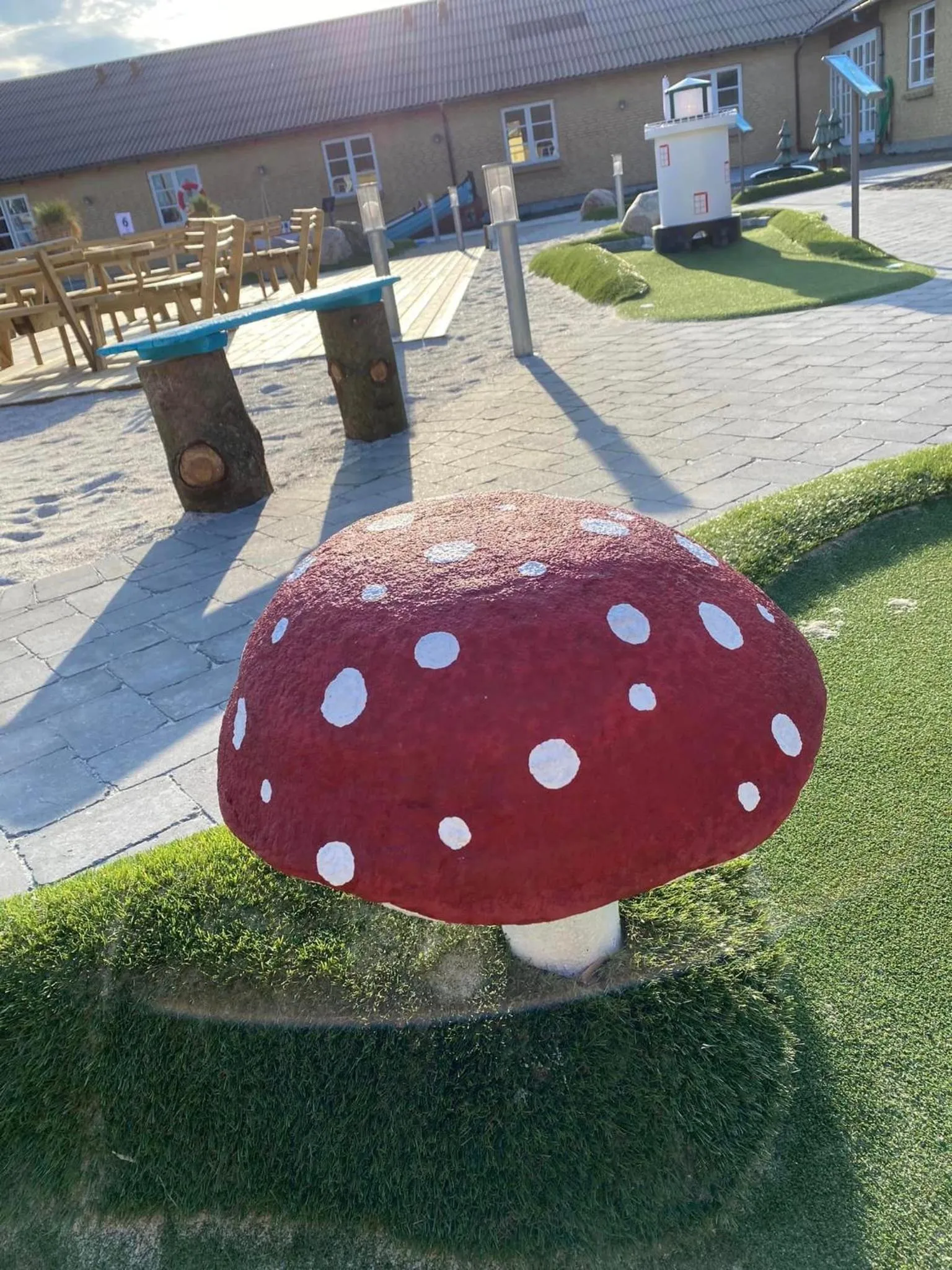 Minigolf in Rønnes Hotel