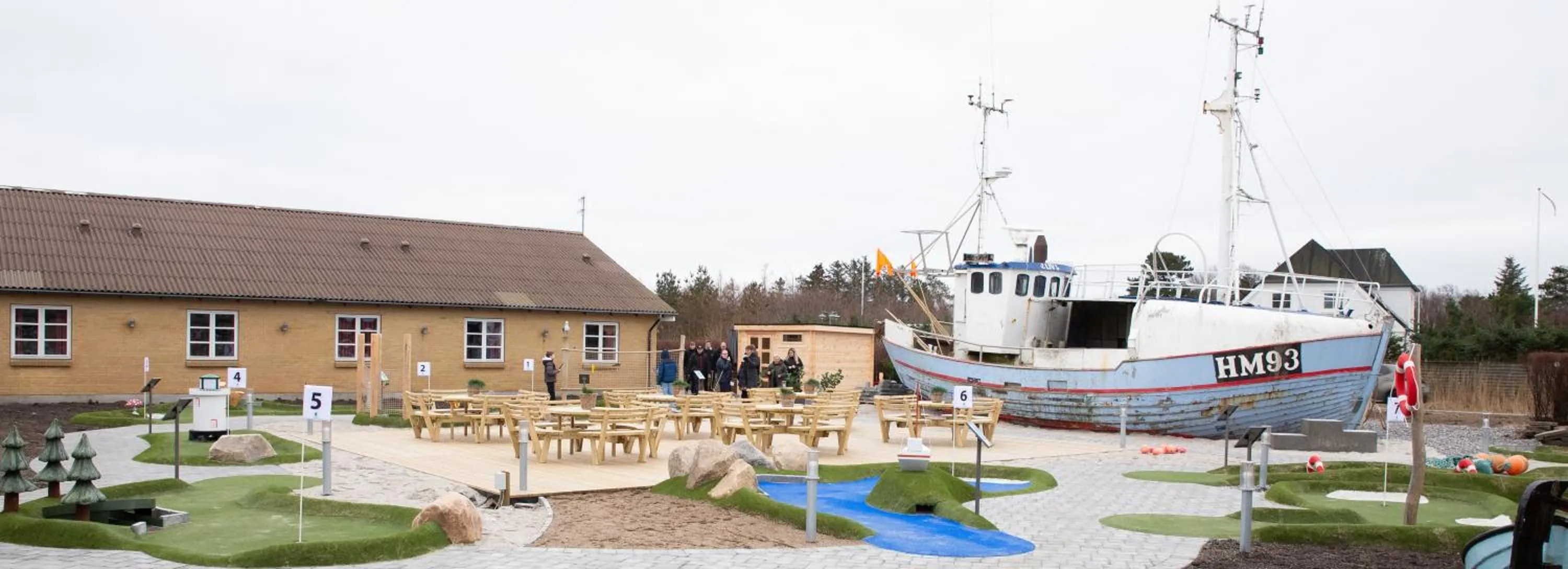 Minigolf in Rønnes Hotel