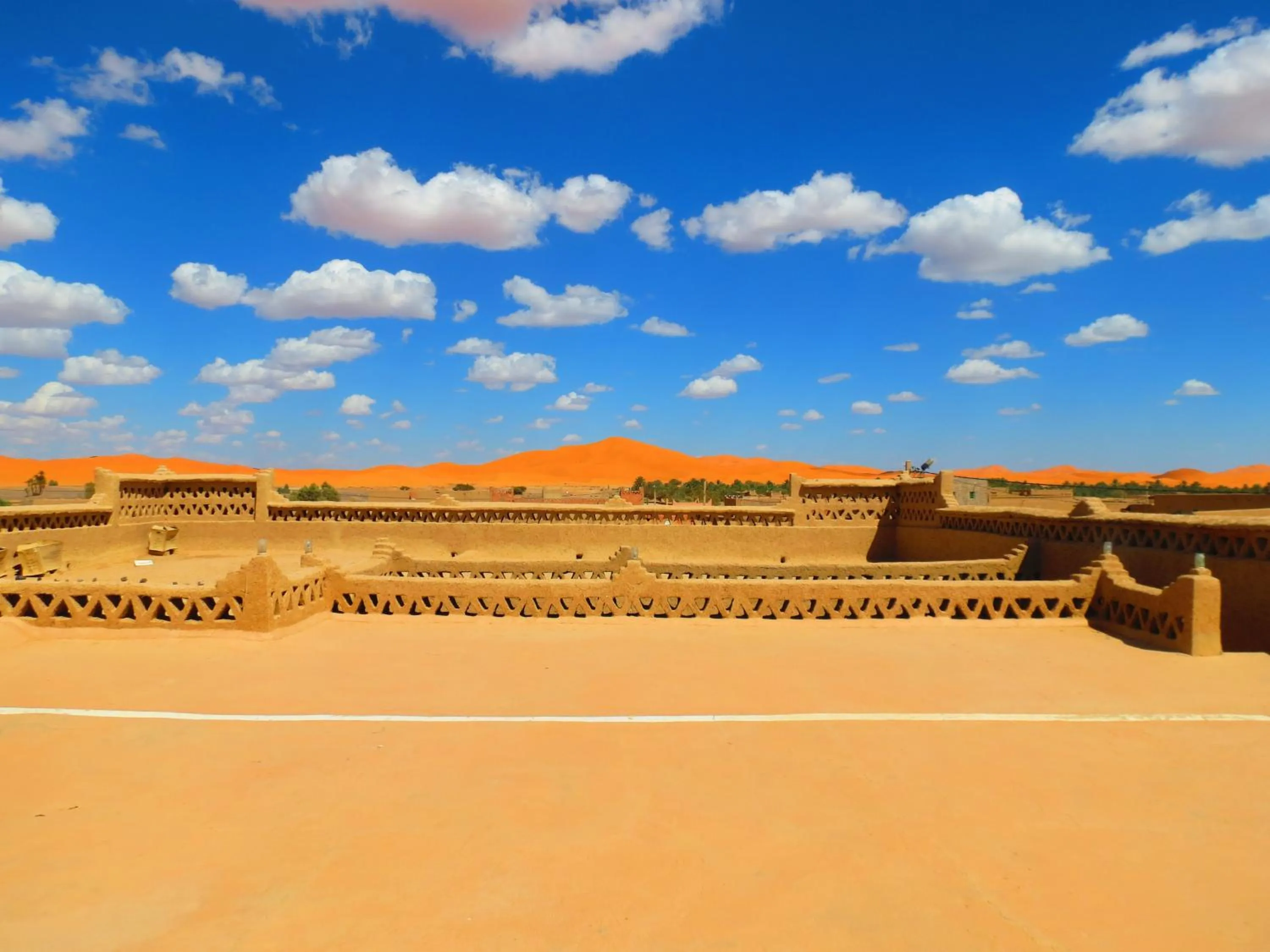 Patio in Hôtel Riad Tadarte Familier