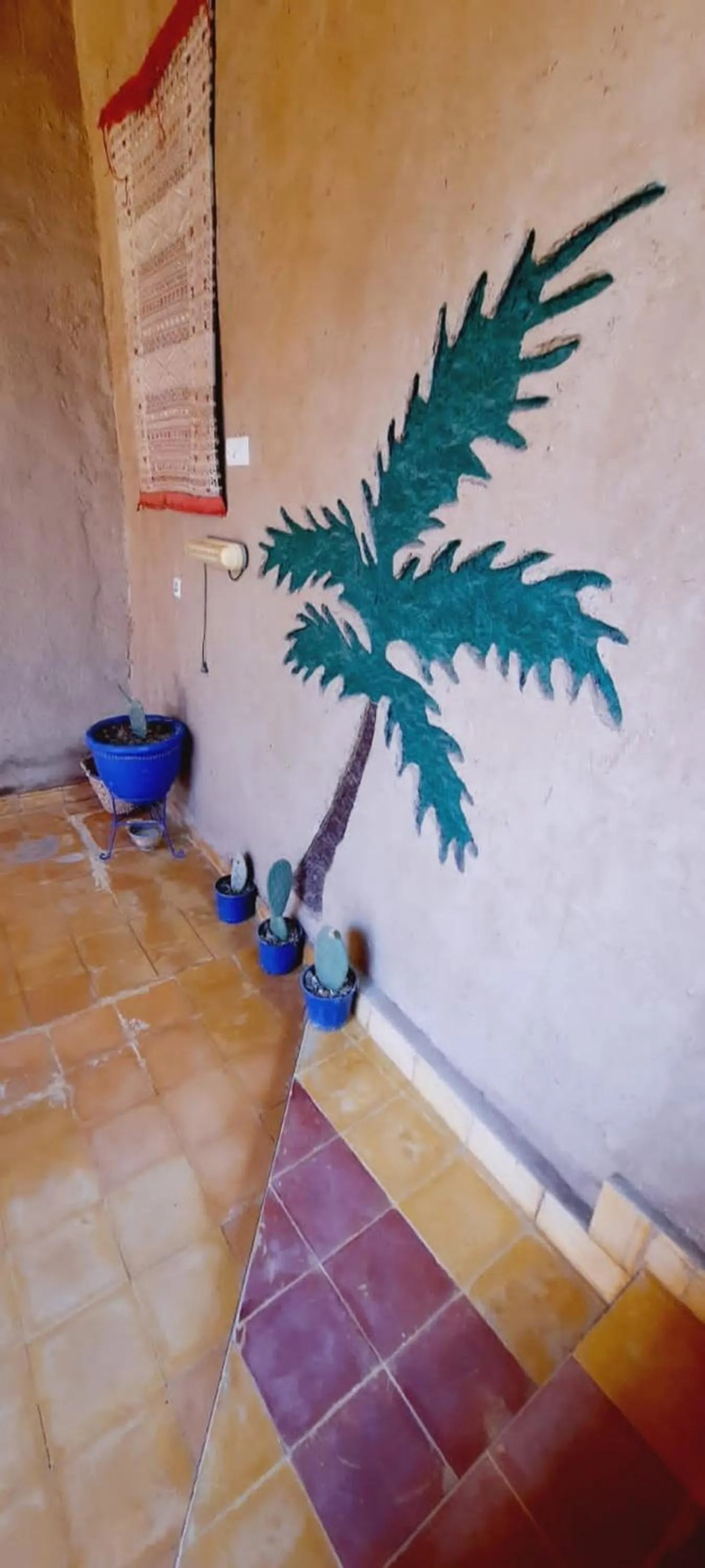 Decorative detail in Hôtel Riad Tadarte Familier