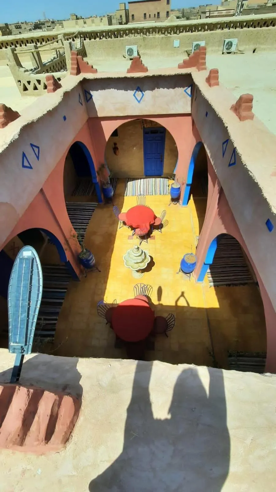 Patio in Hôtel Riad Tadarte Familier