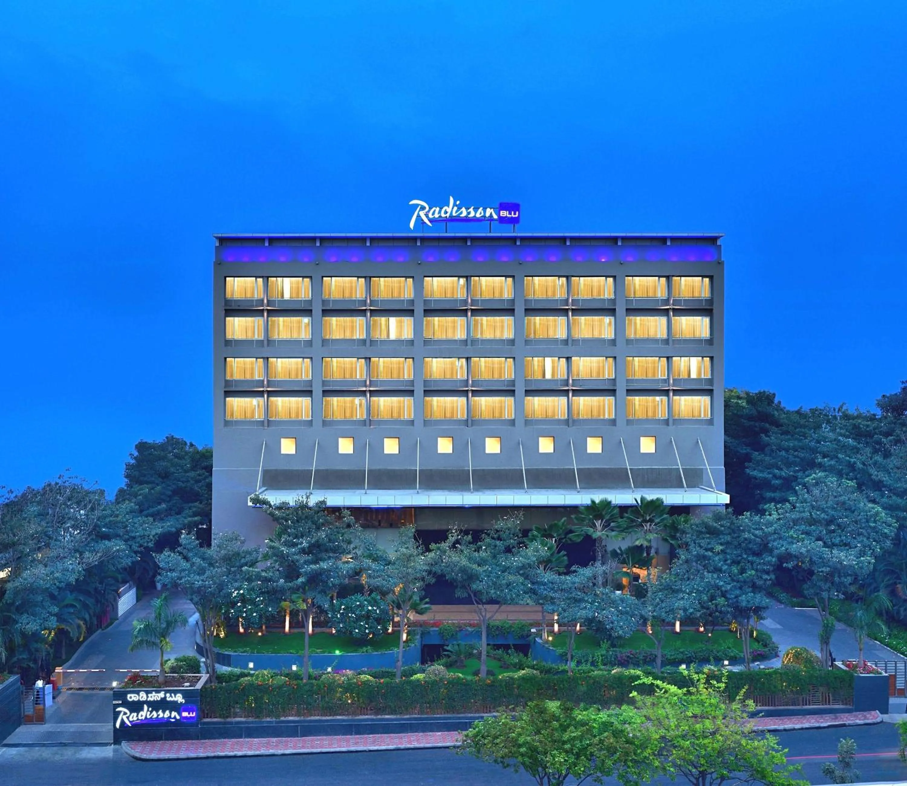 Property building in Radisson Blu Bengaluru Outer Ring Road