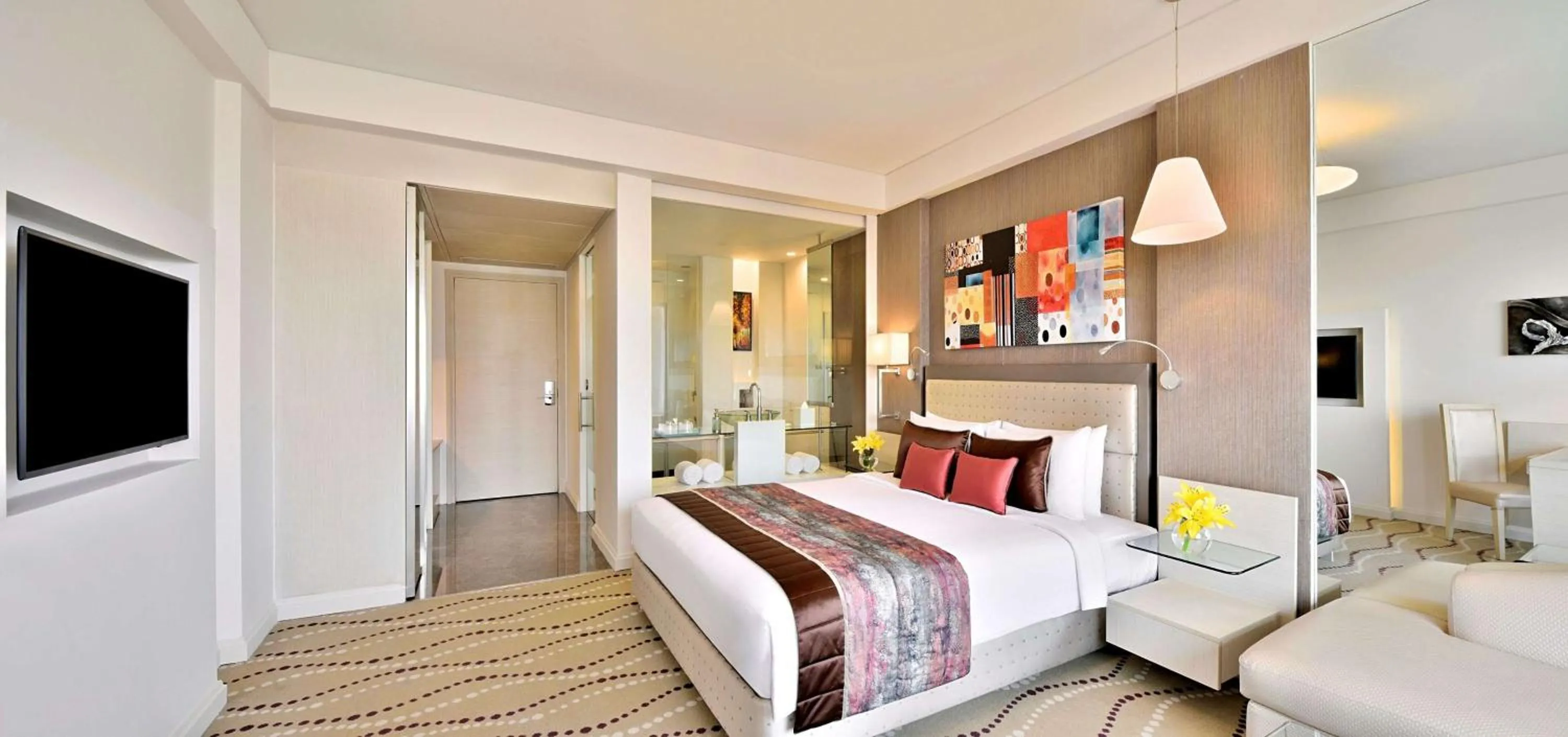 Bedroom, Bed in Radisson Blu Bengaluru Outer Ring Road