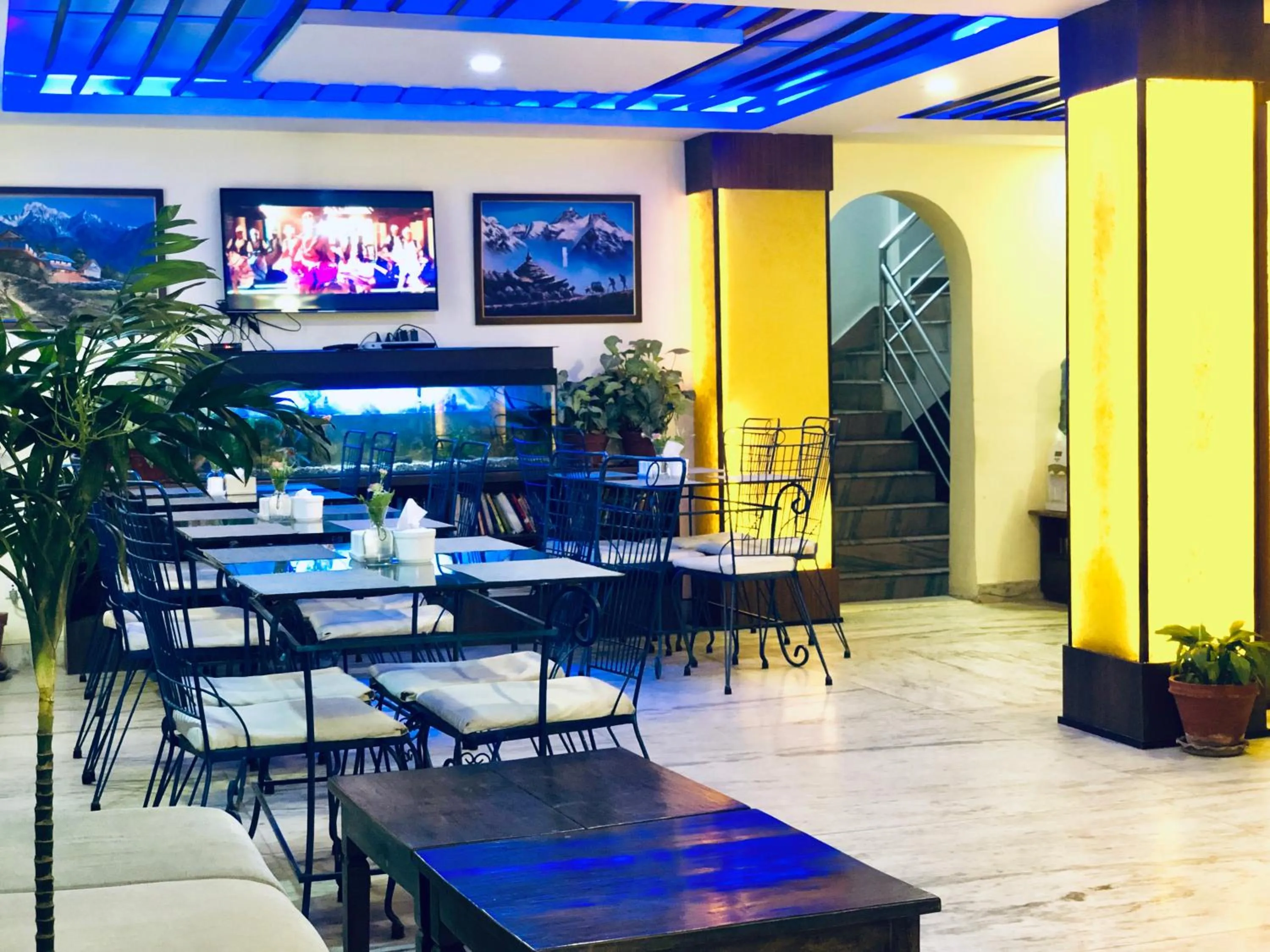 Restaurant/places to eat in Backyard Hotel