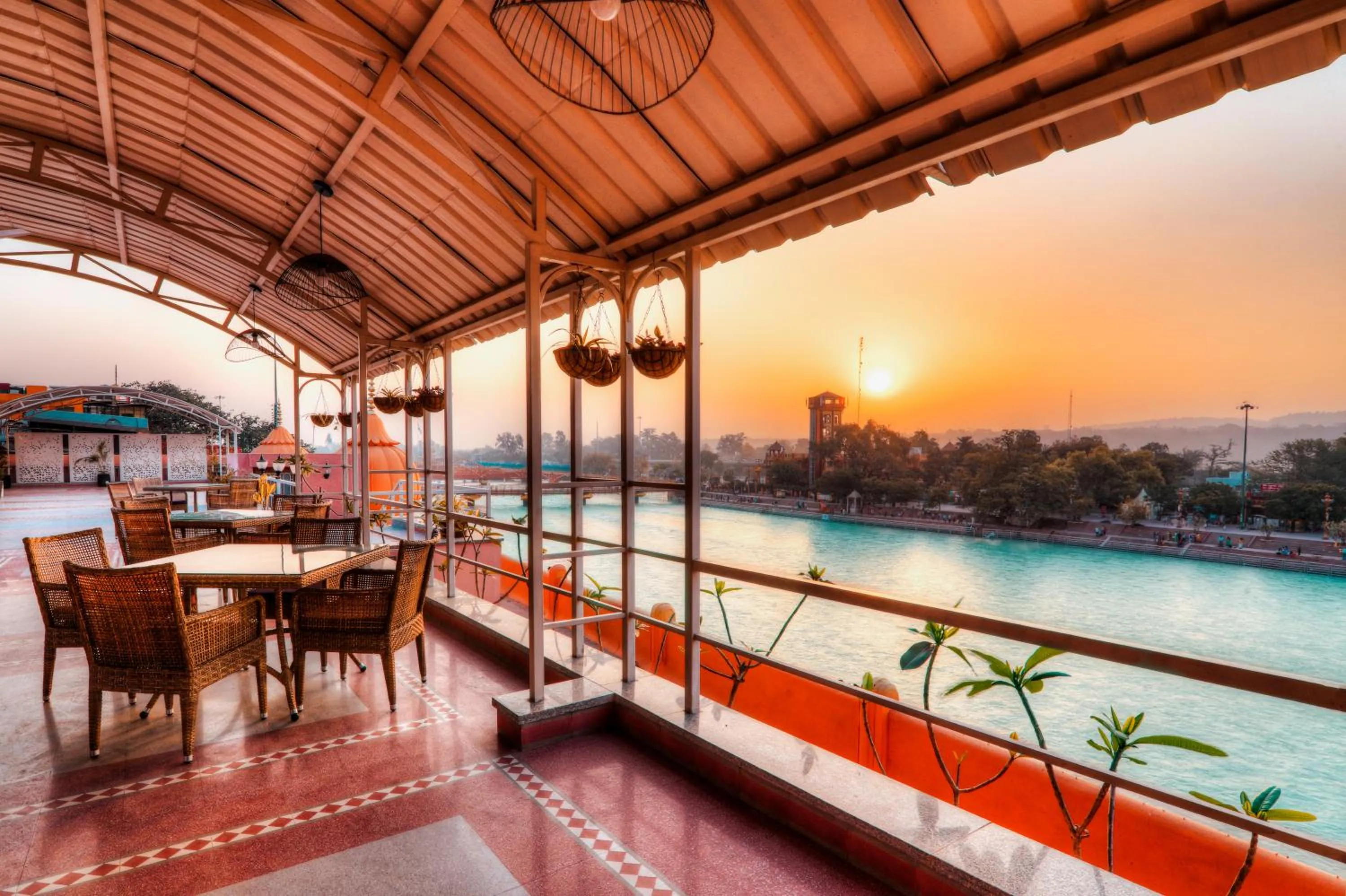 Restaurant/places to eat in Ganga Lahari by Leisure Hotels