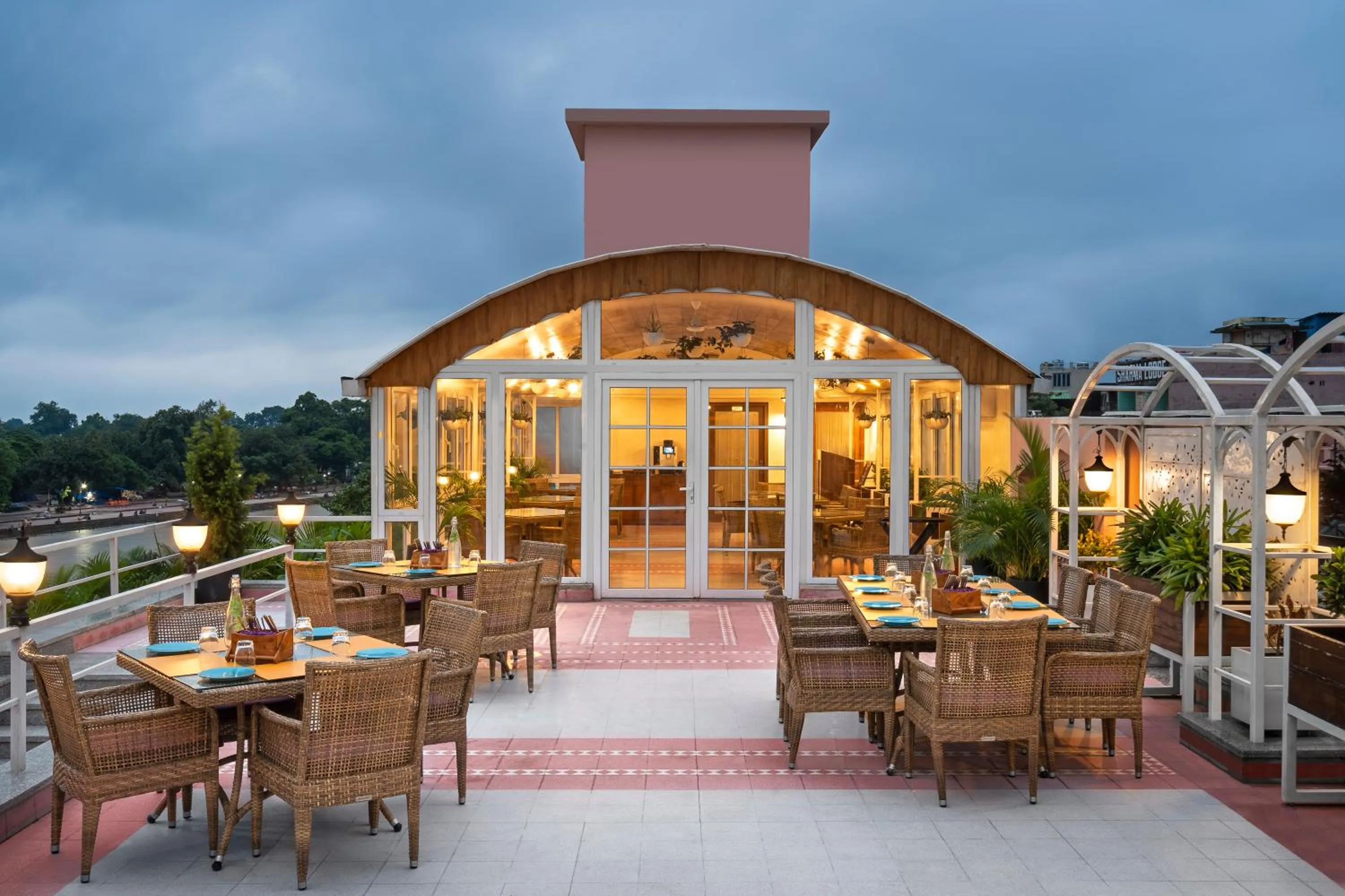 Restaurant/places to eat in Ganga Lahari by Leisure Hotels