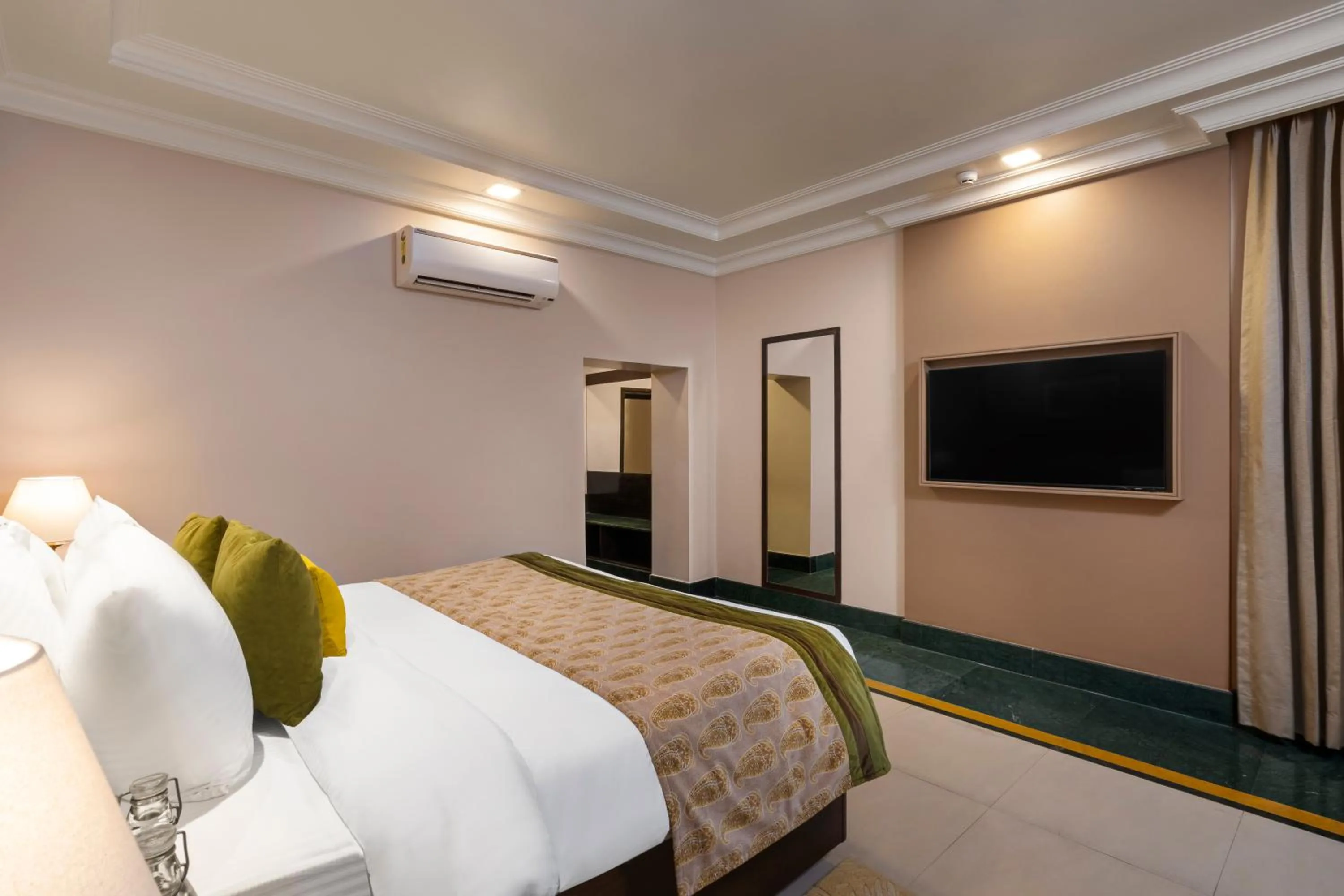 Bedroom, Bed in Ganga Lahari by Leisure Hotels