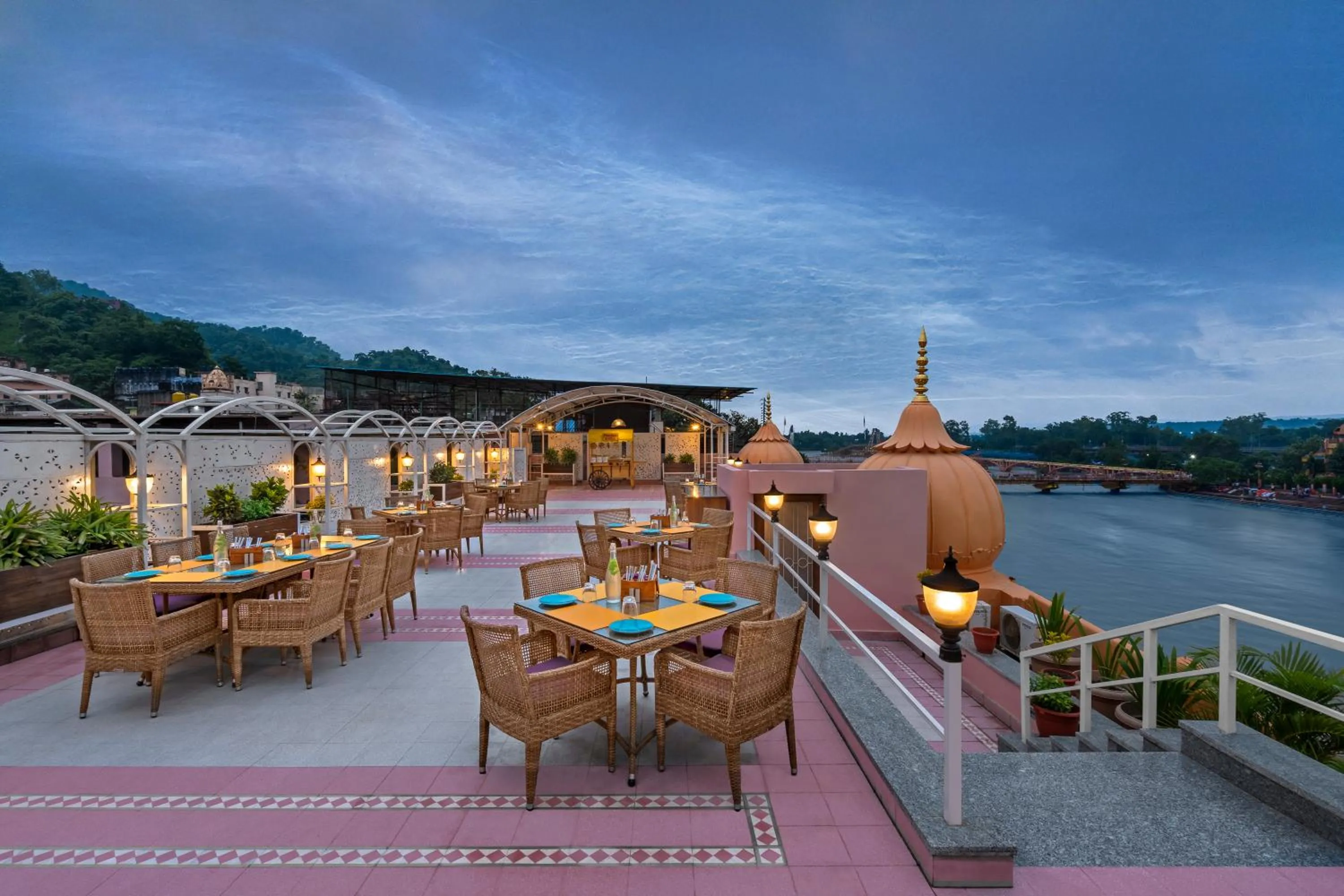 Restaurant/places to eat in Ganga Lahari by Leisure Hotels