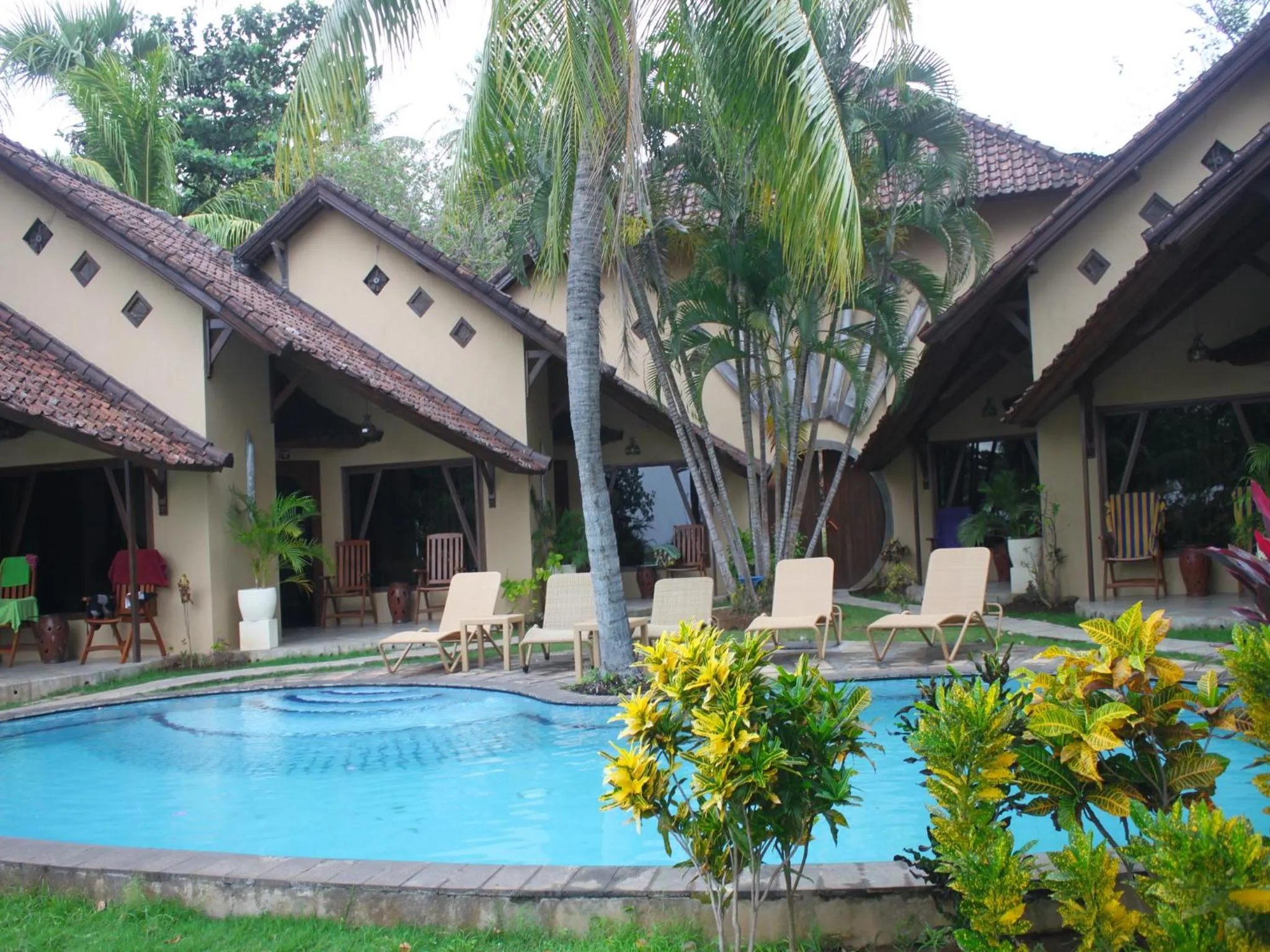 Balcony/Terrace in Hotel Uyah Amed Spa Resort