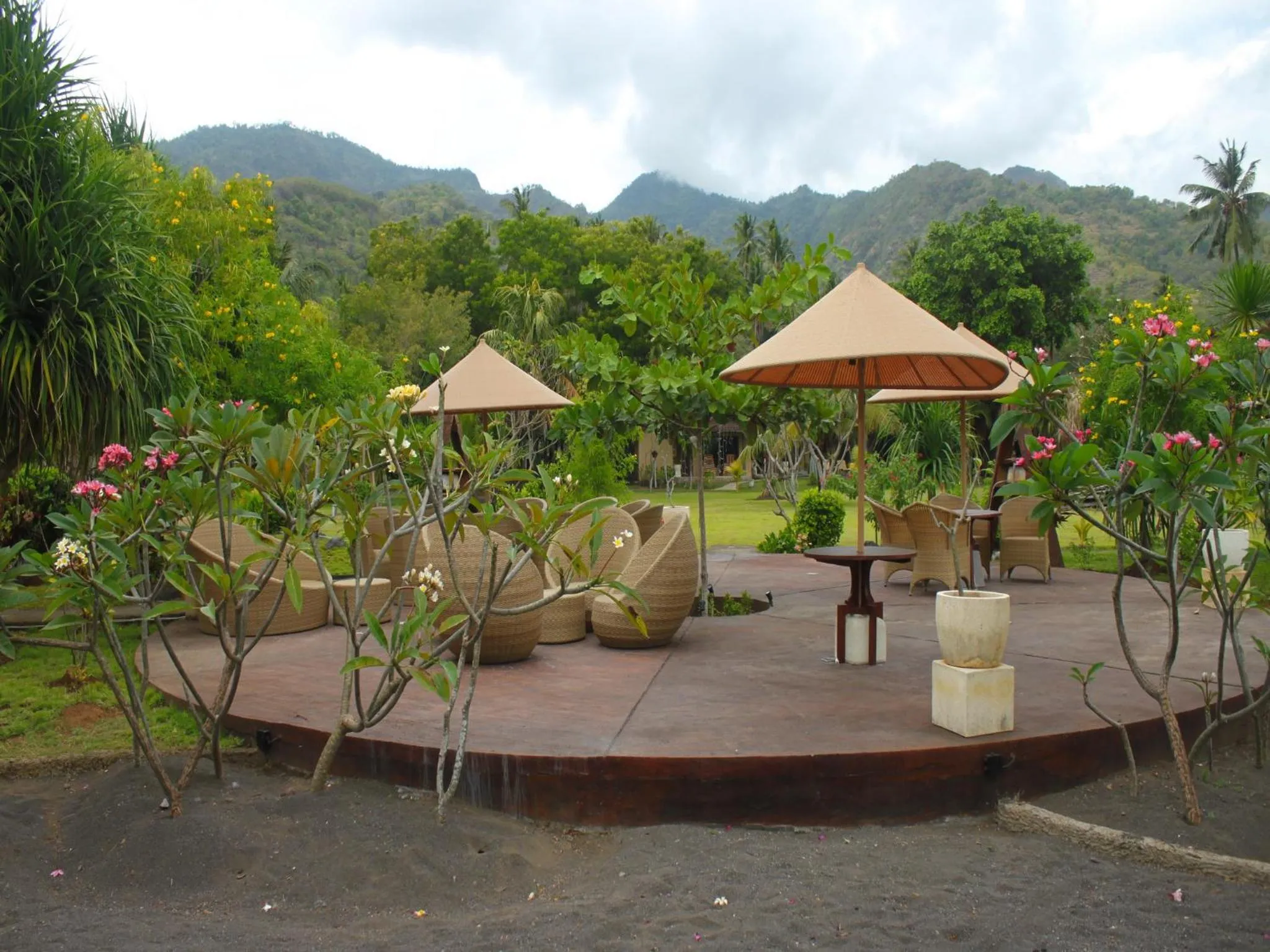 Lounge or bar in Hotel Uyah Amed Spa Resort