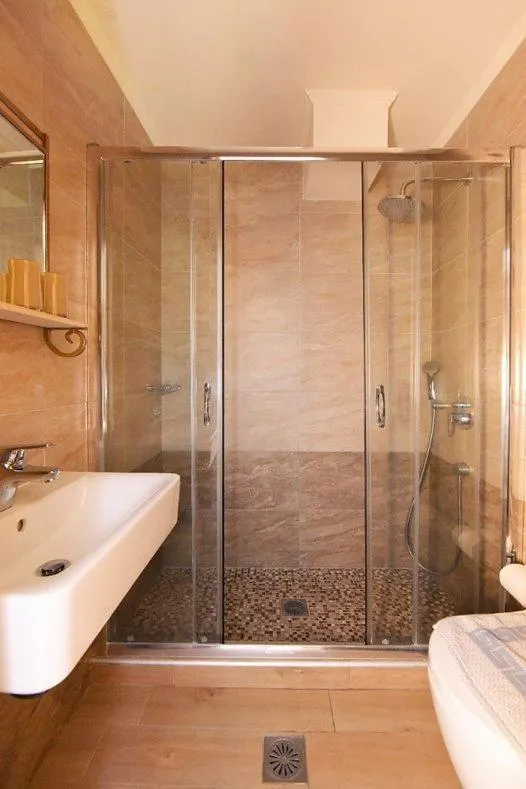 Bathroom in Paris Hotel