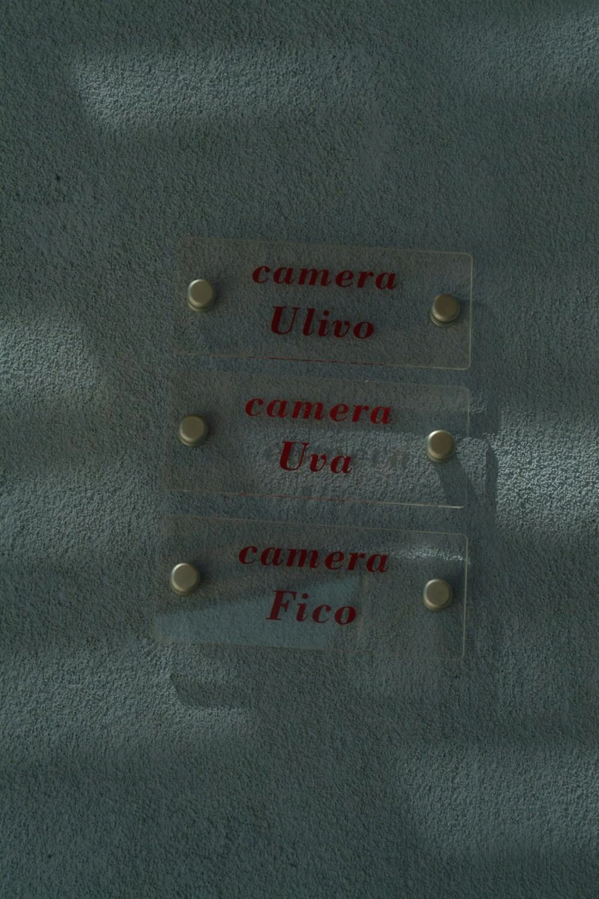 Logo/Certificate/Sign in Terre Iblee Resort