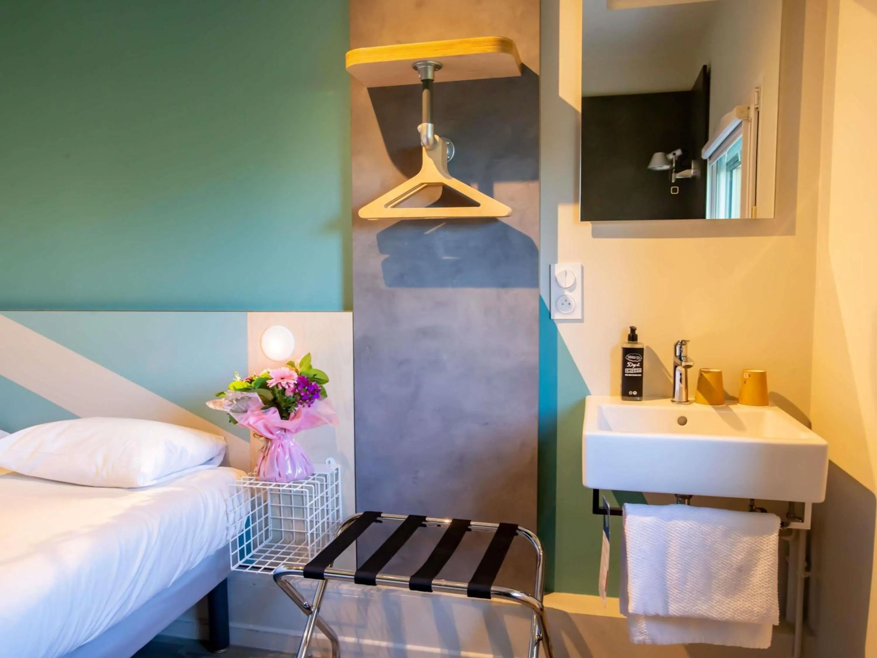 Bedroom, Bed in ibis budget Haguenau Strasbourg Nord