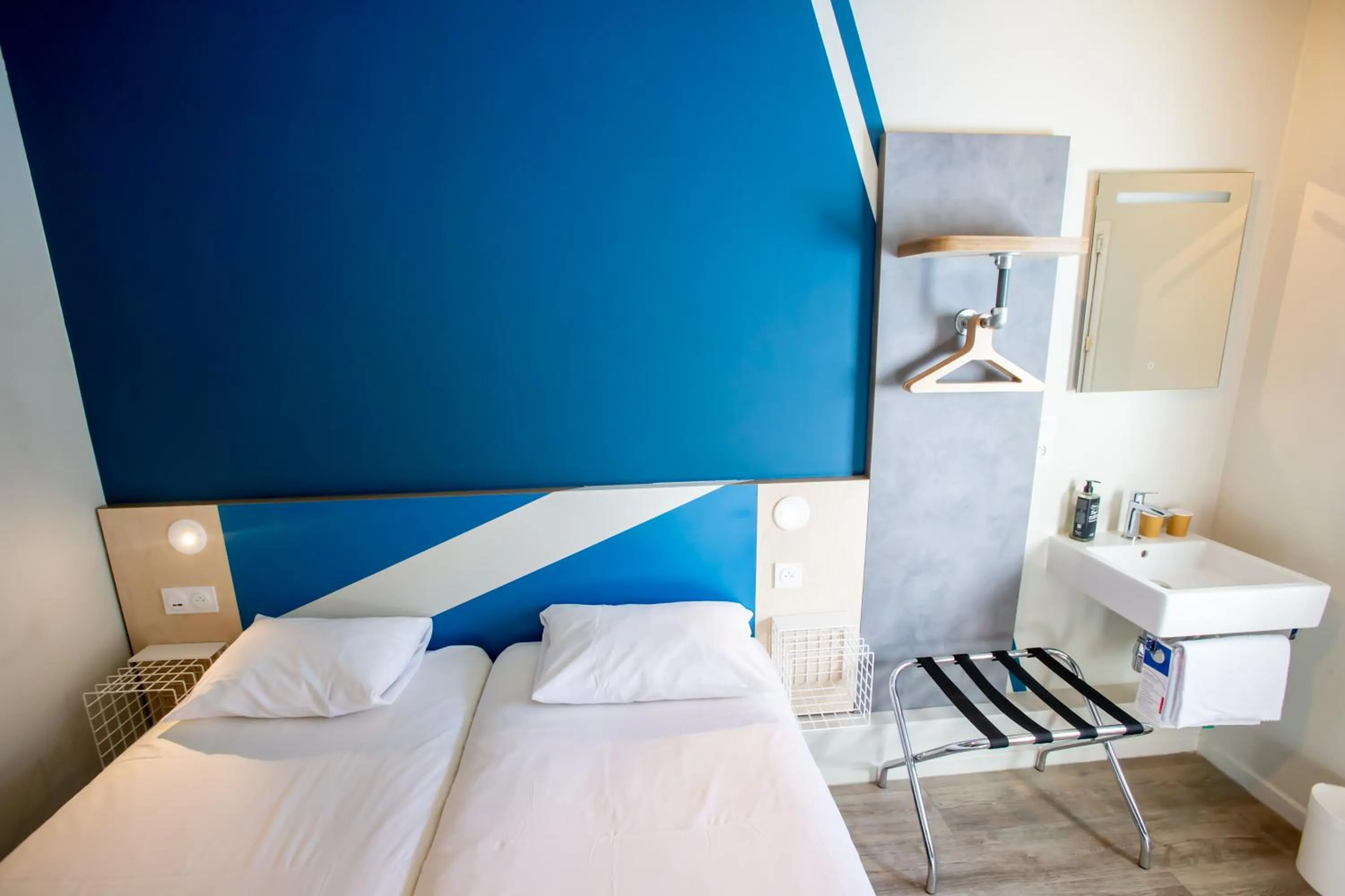 Bedroom, Bed in ibis budget Haguenau Strasbourg Nord
