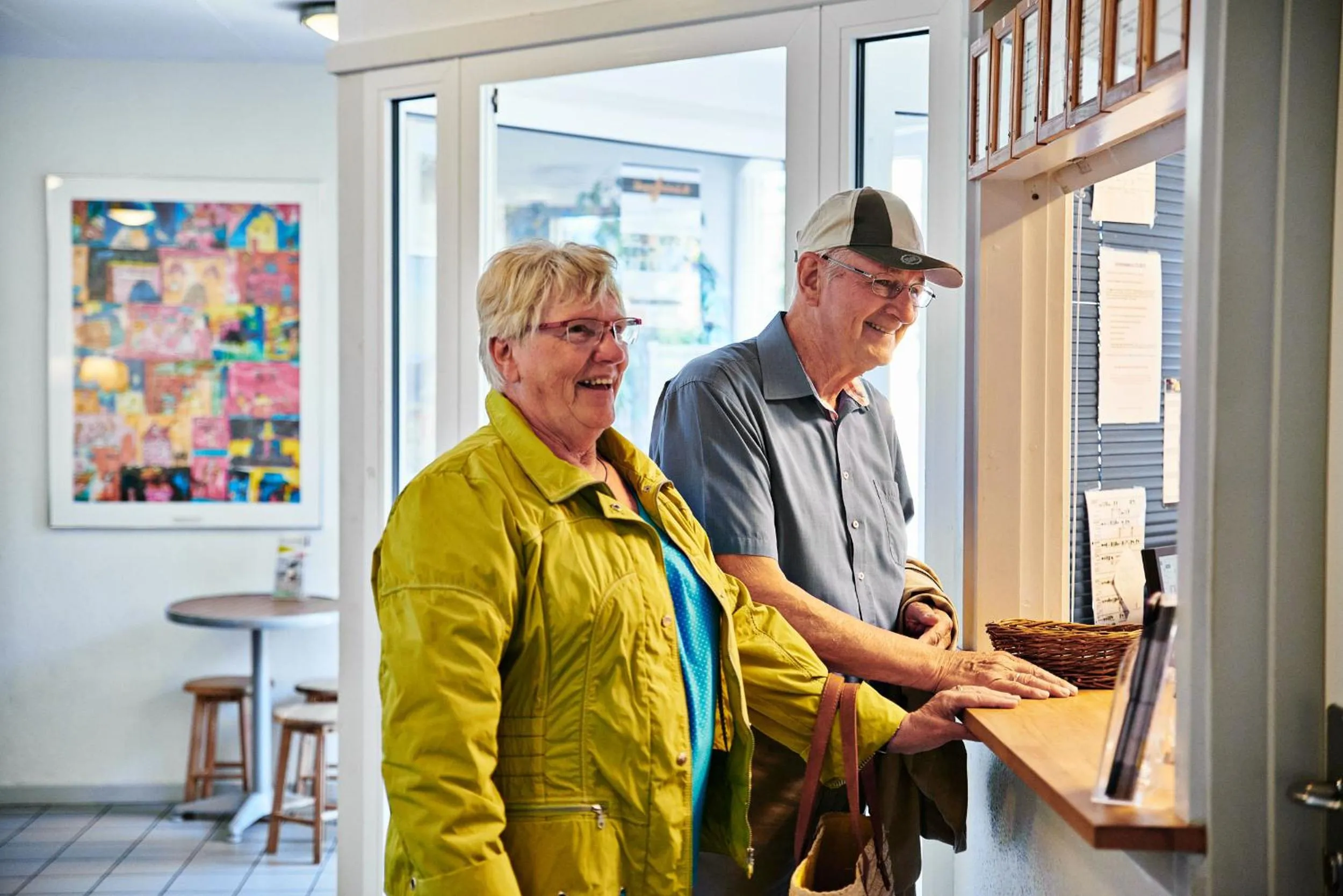 Lobby or reception in Danhostel Skagen