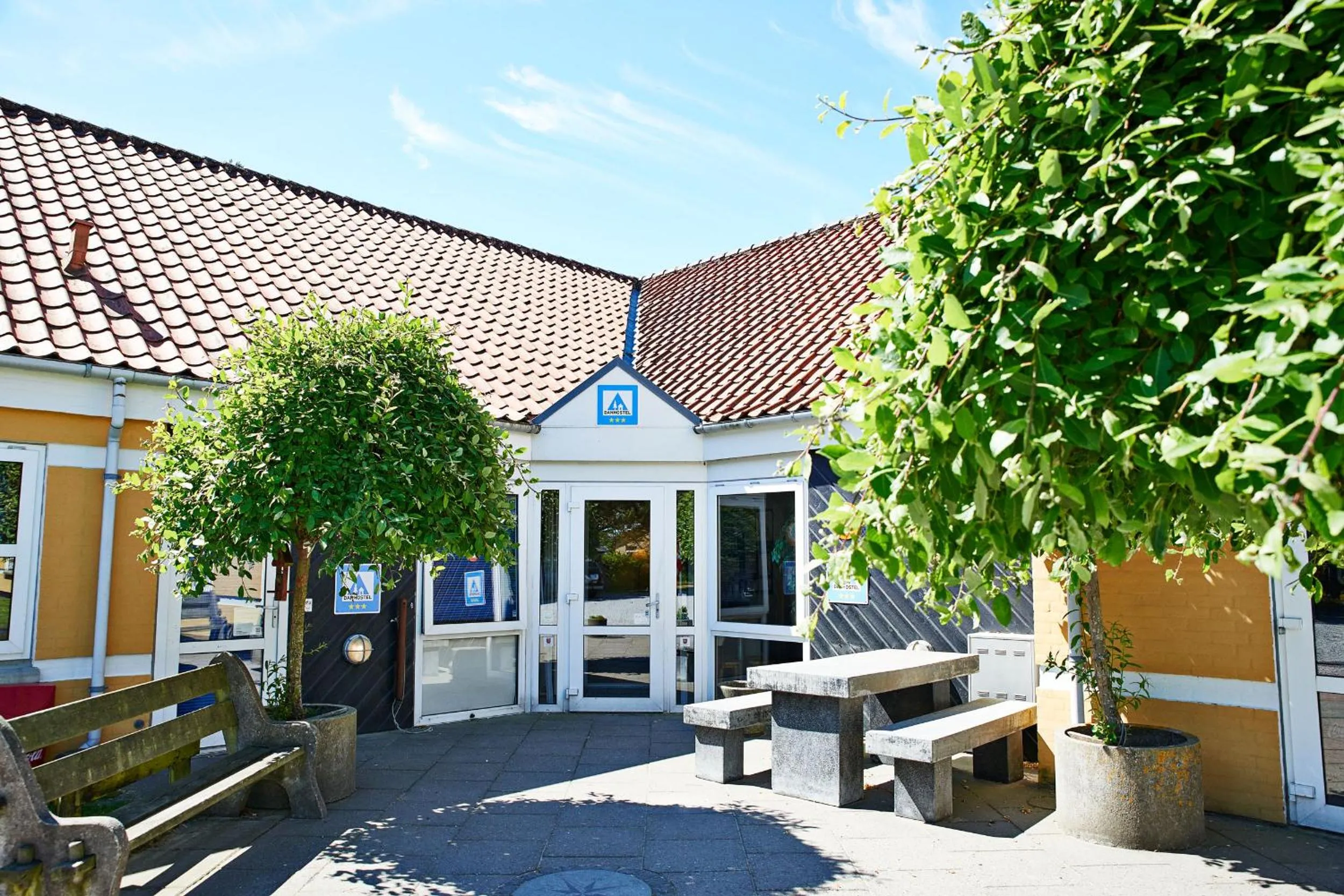 Facade/entrance in Danhostel Skagen
