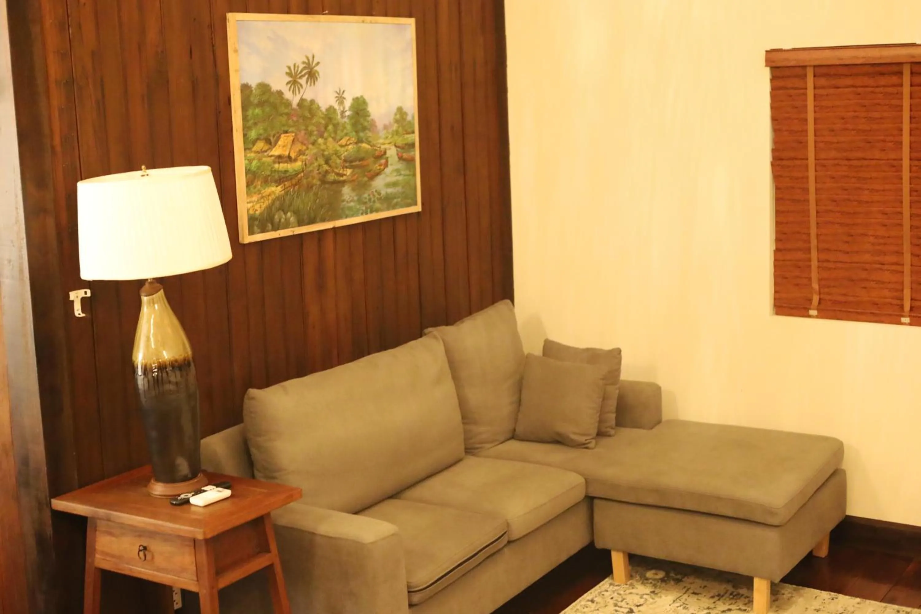 Living room in Shanti Boutique Hotel