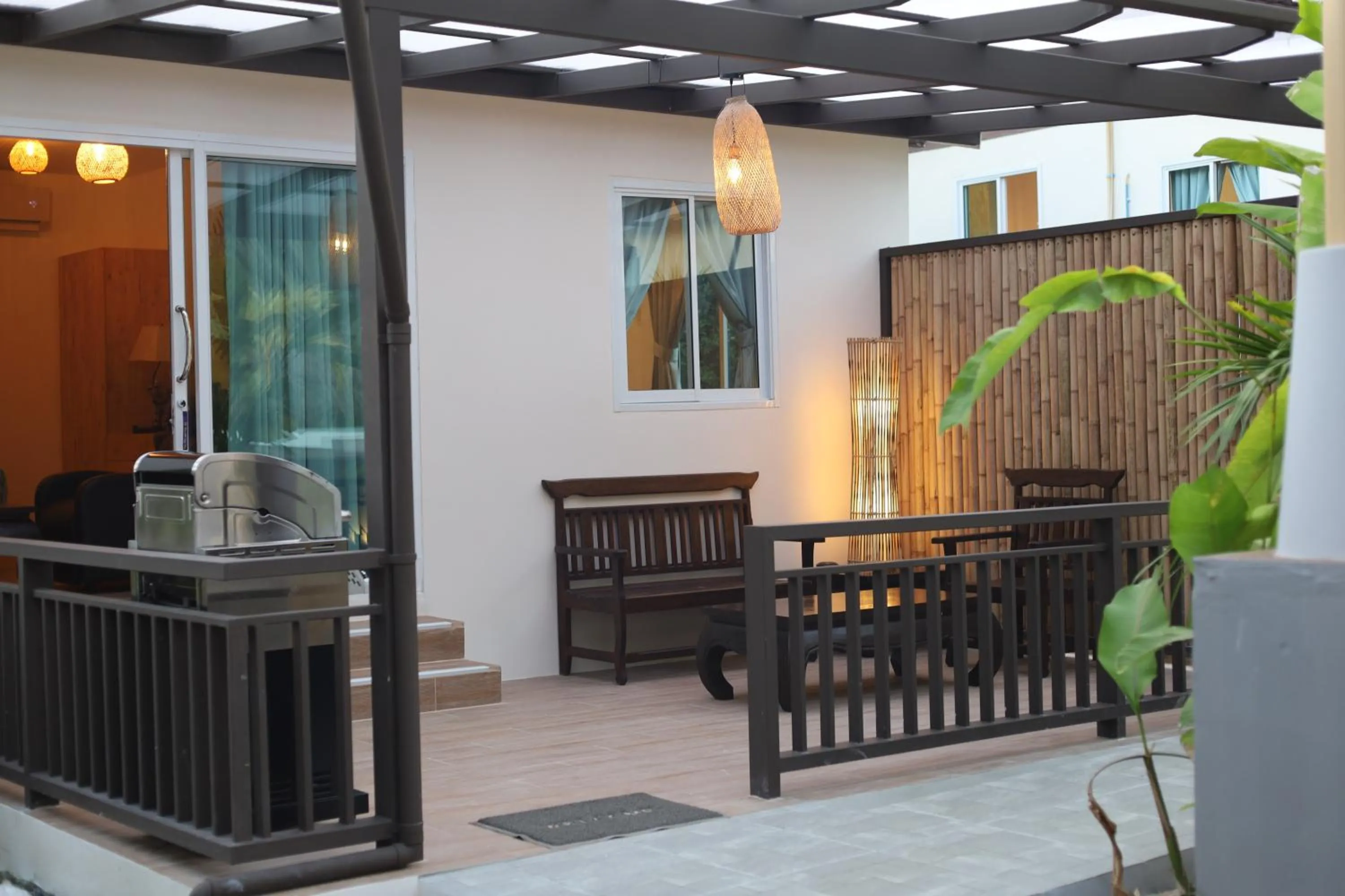 Living room in Shanti Boutique Hotel