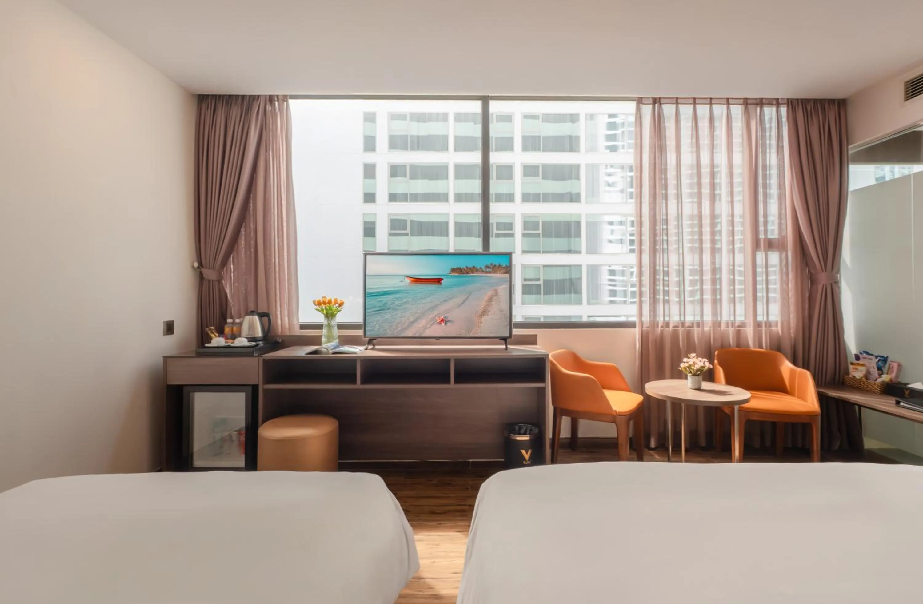 Bedroom, Bed in V Hotel Nha Trang