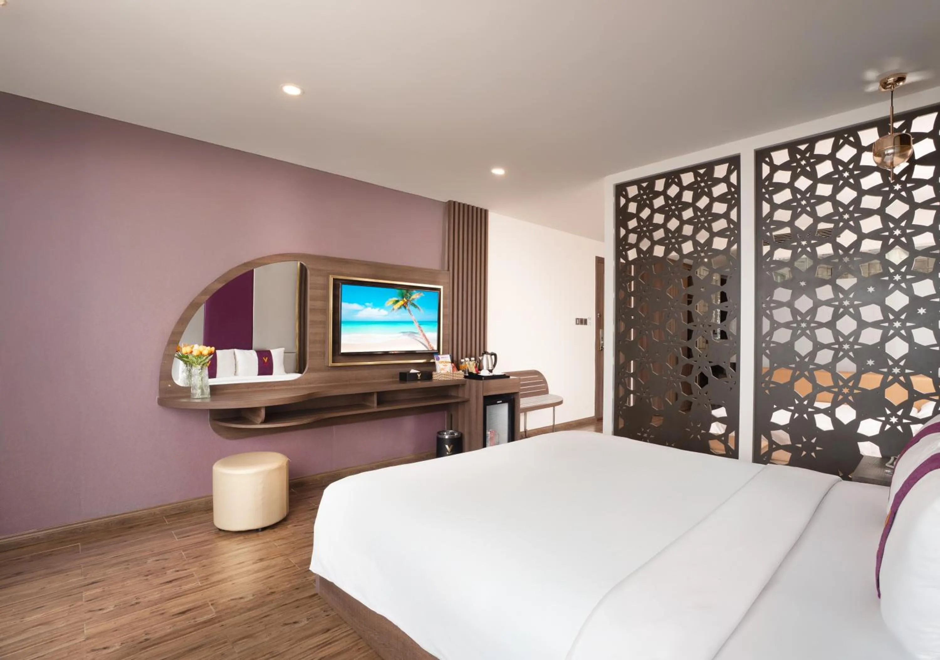 Bedroom, Bed in V Hotel Nha Trang