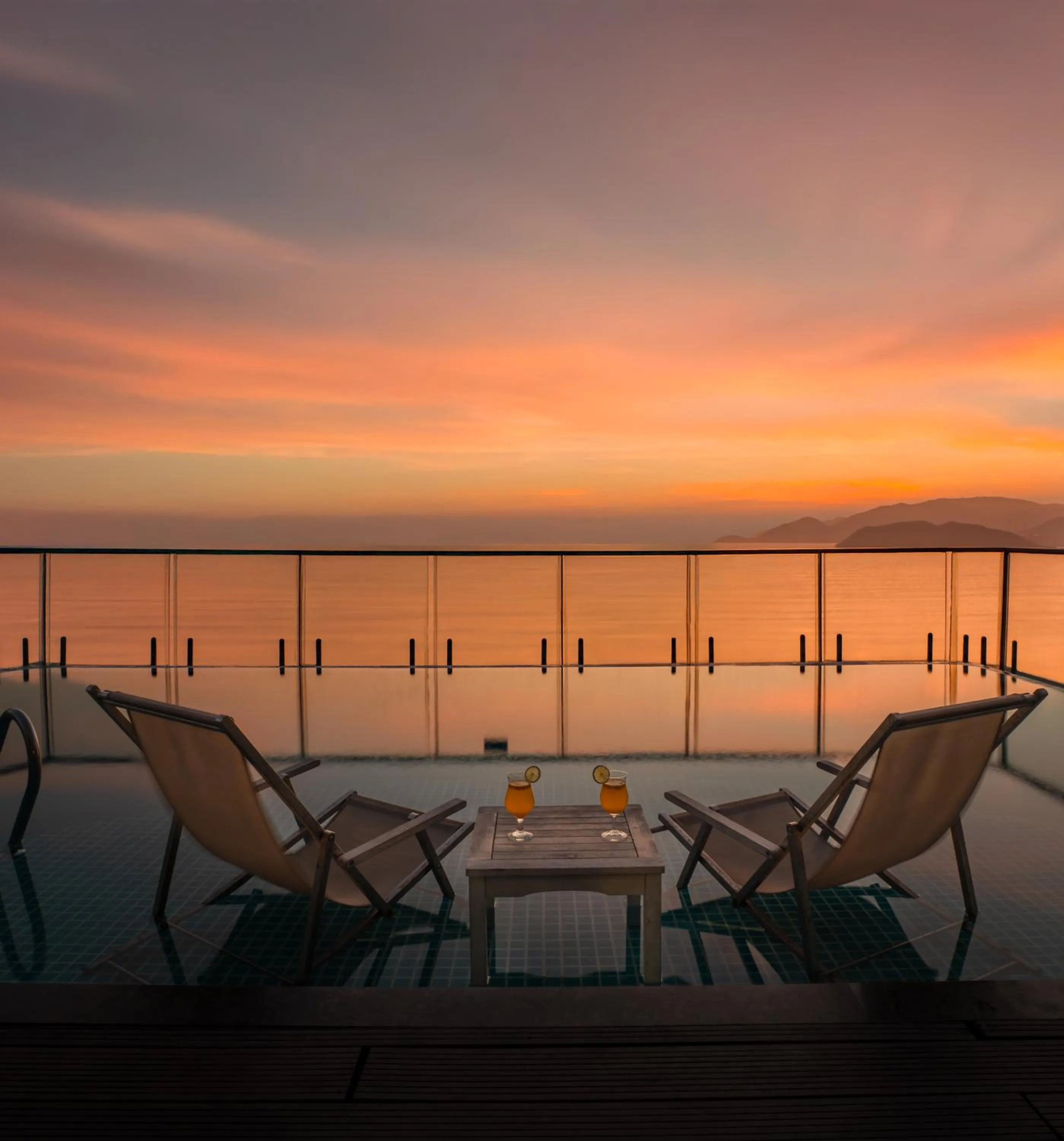 Swimming pool in V Hotel Nha Trang