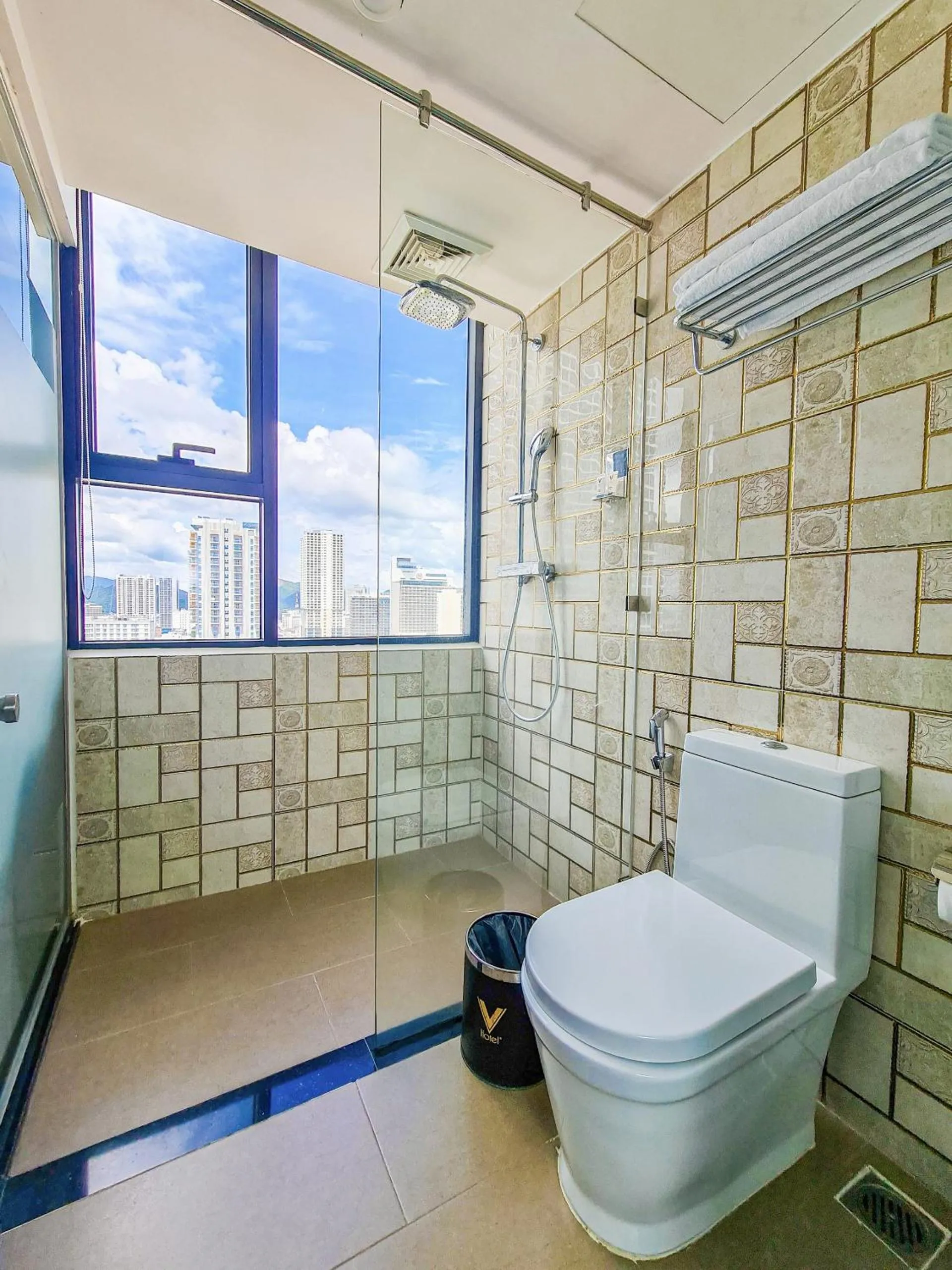 Bathroom in V Hotel Nha Trang